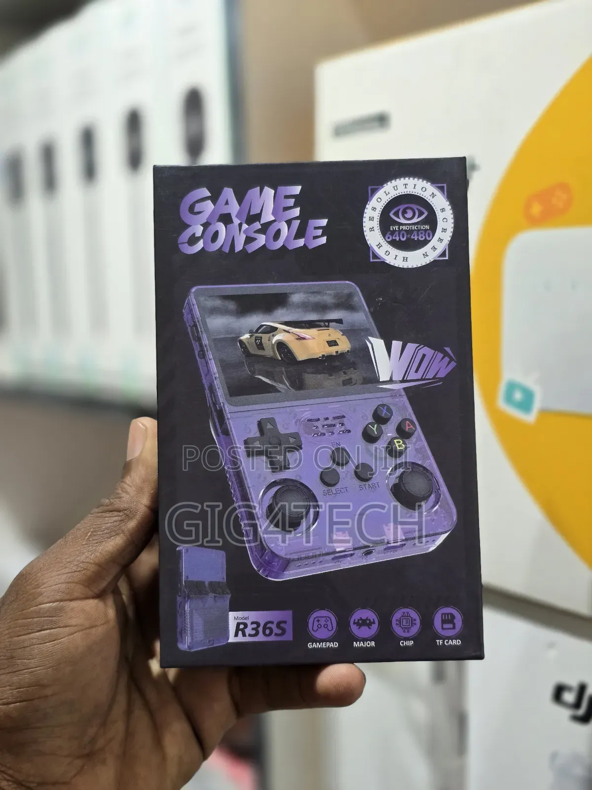 R36s Handheld Game Console