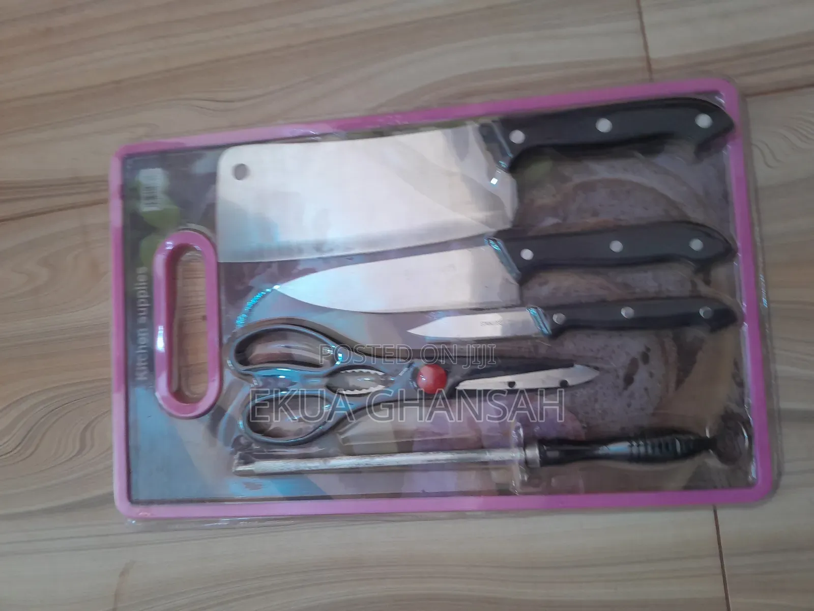 Chopping Board With Knife Set