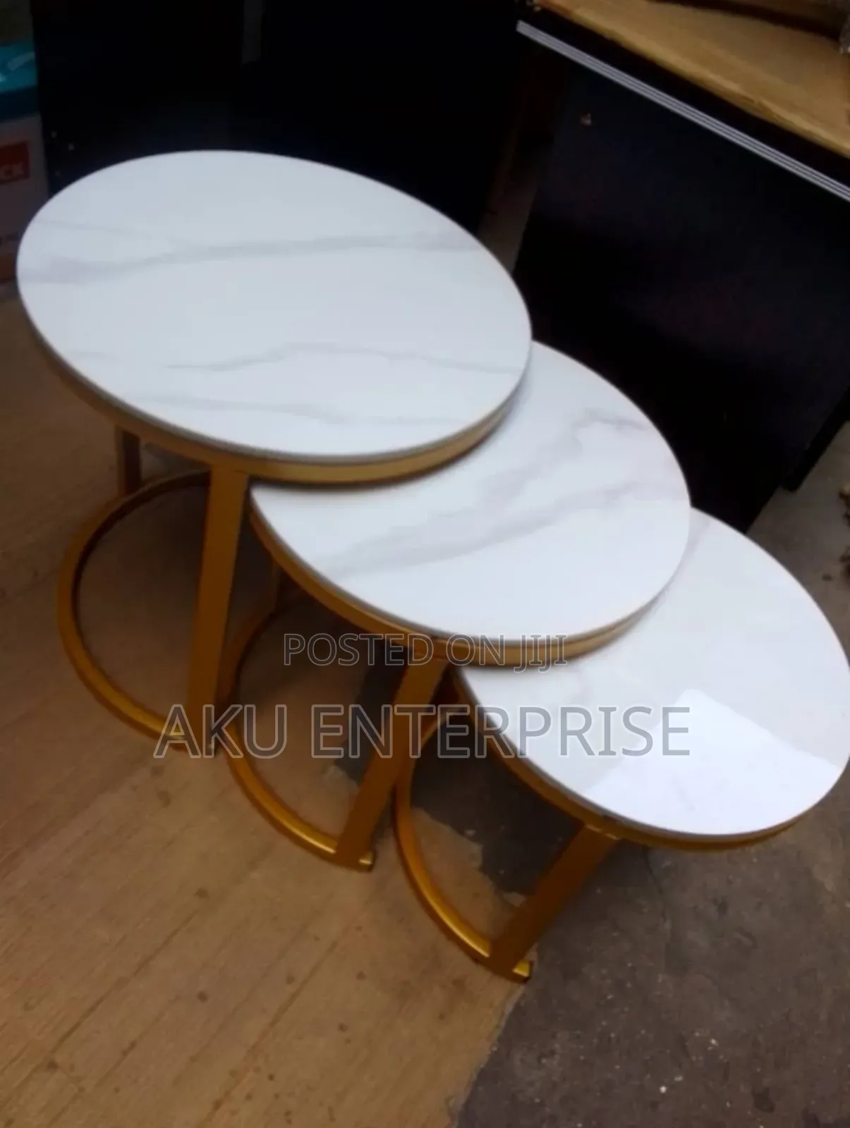 3 in 1 Marble Coffee Table, Side Table