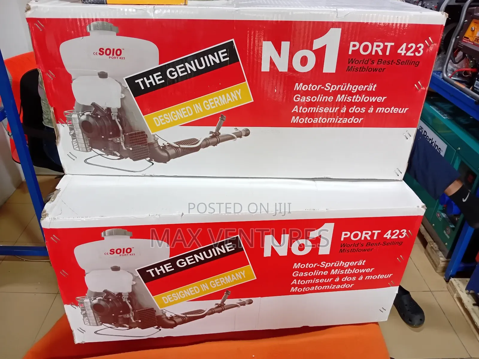 Protect Your Crop With Solo Port 423 Mist Blower