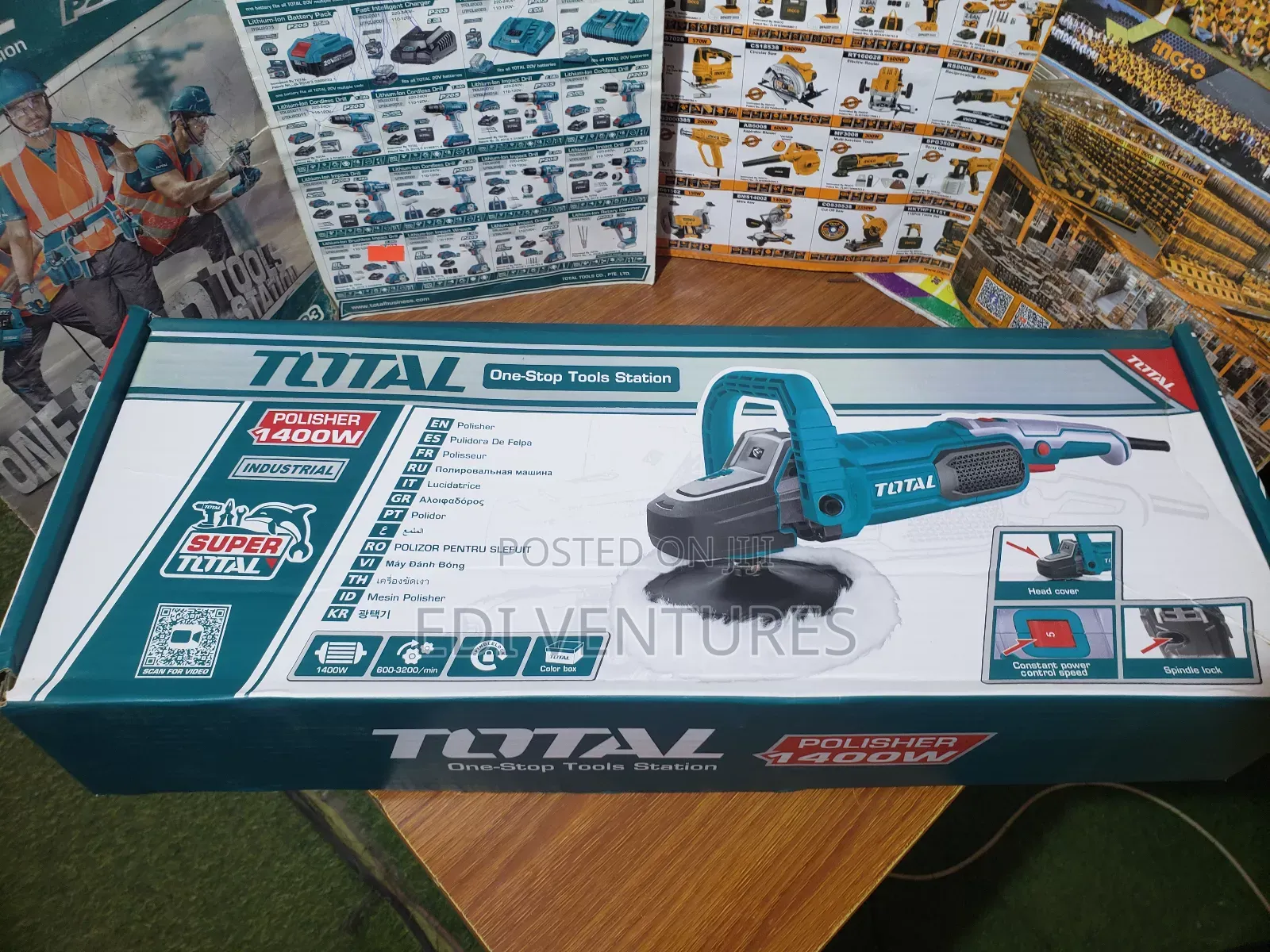 Total 1400w Angle Polisher
