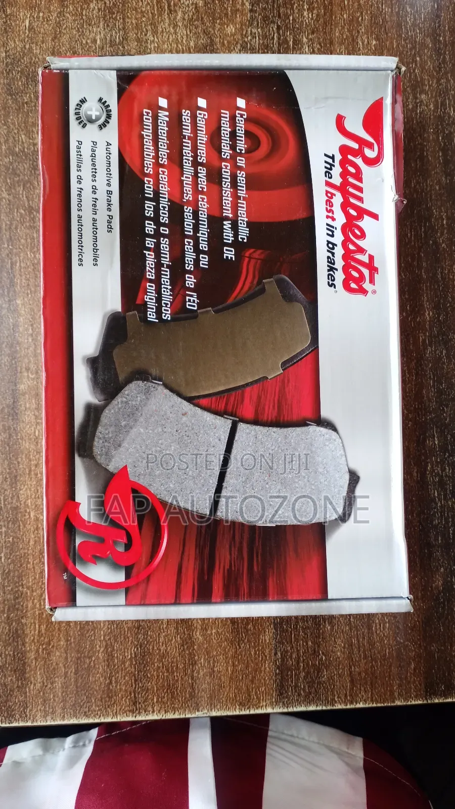 10287. Original Raybestos Brake Pad Imported From Usa