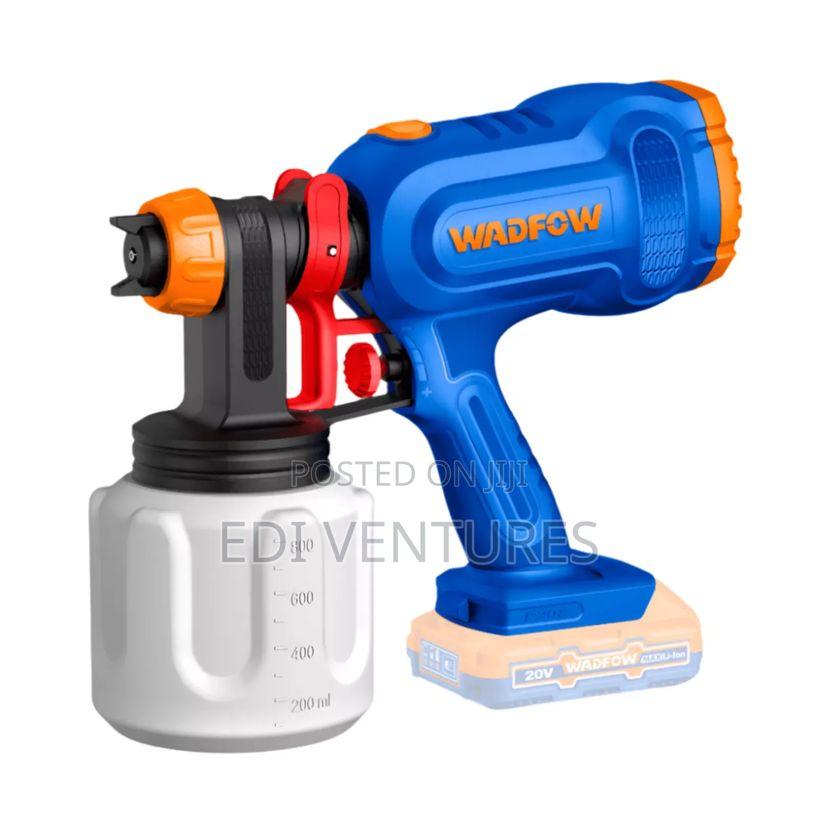 Wadfow Cordless Spray Gun (Battery and Charger)