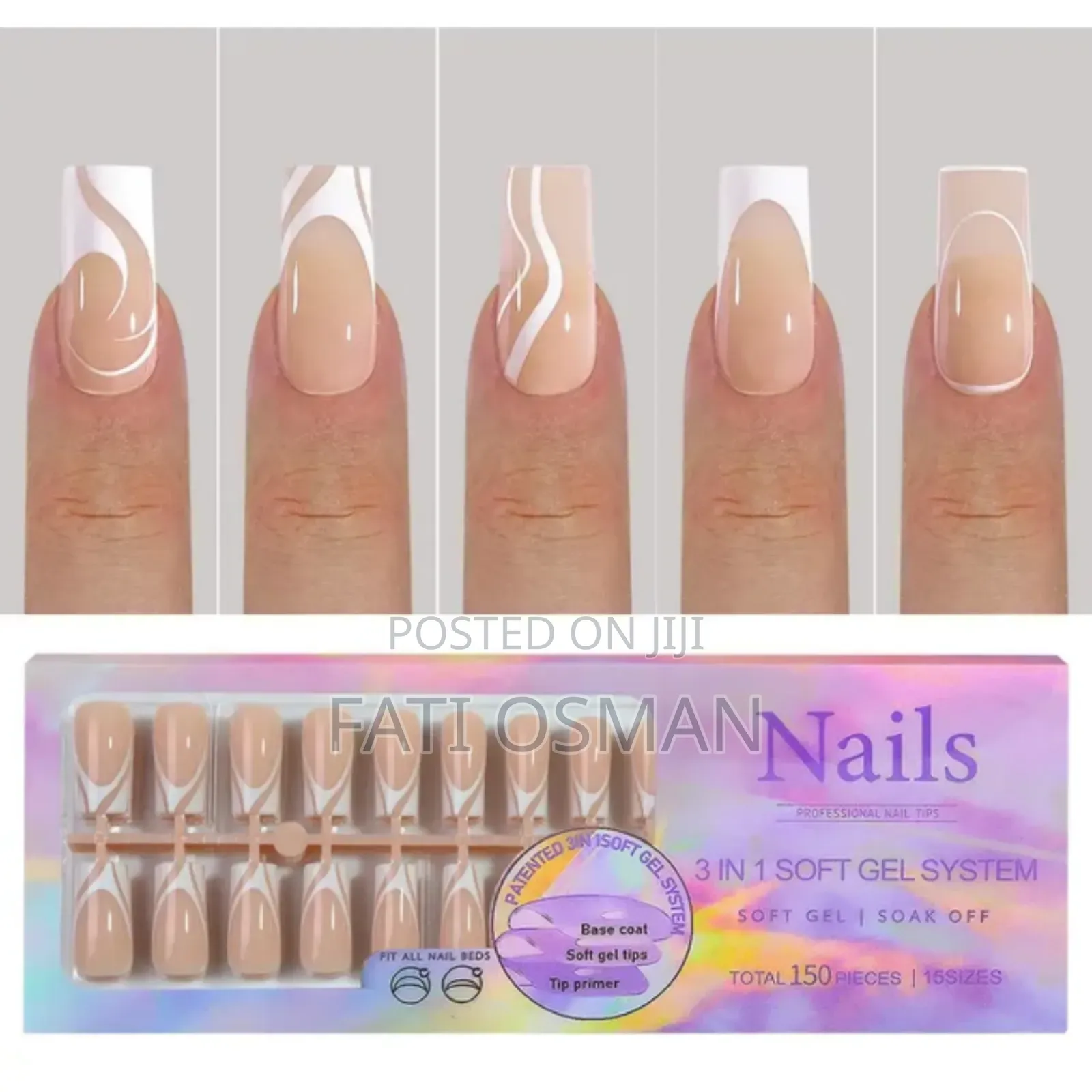 150pcs Press on Nails