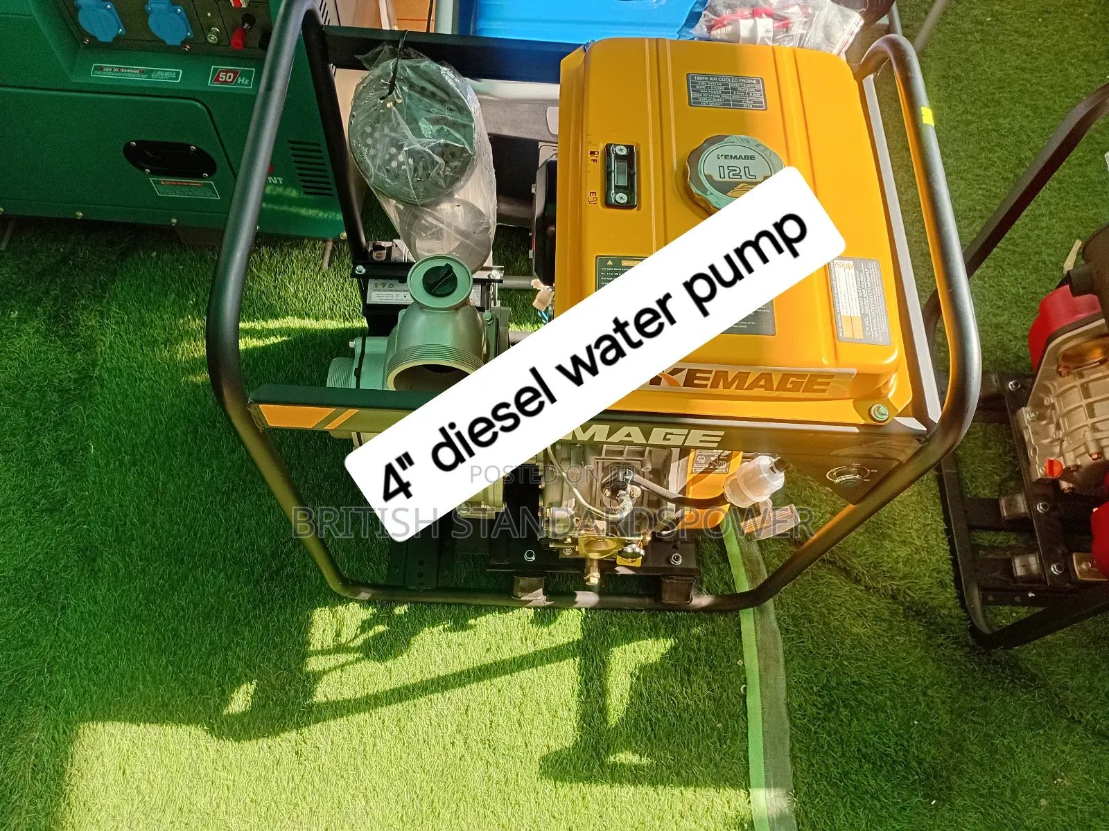 Authentic 4 Inches Diesel Water Pump
