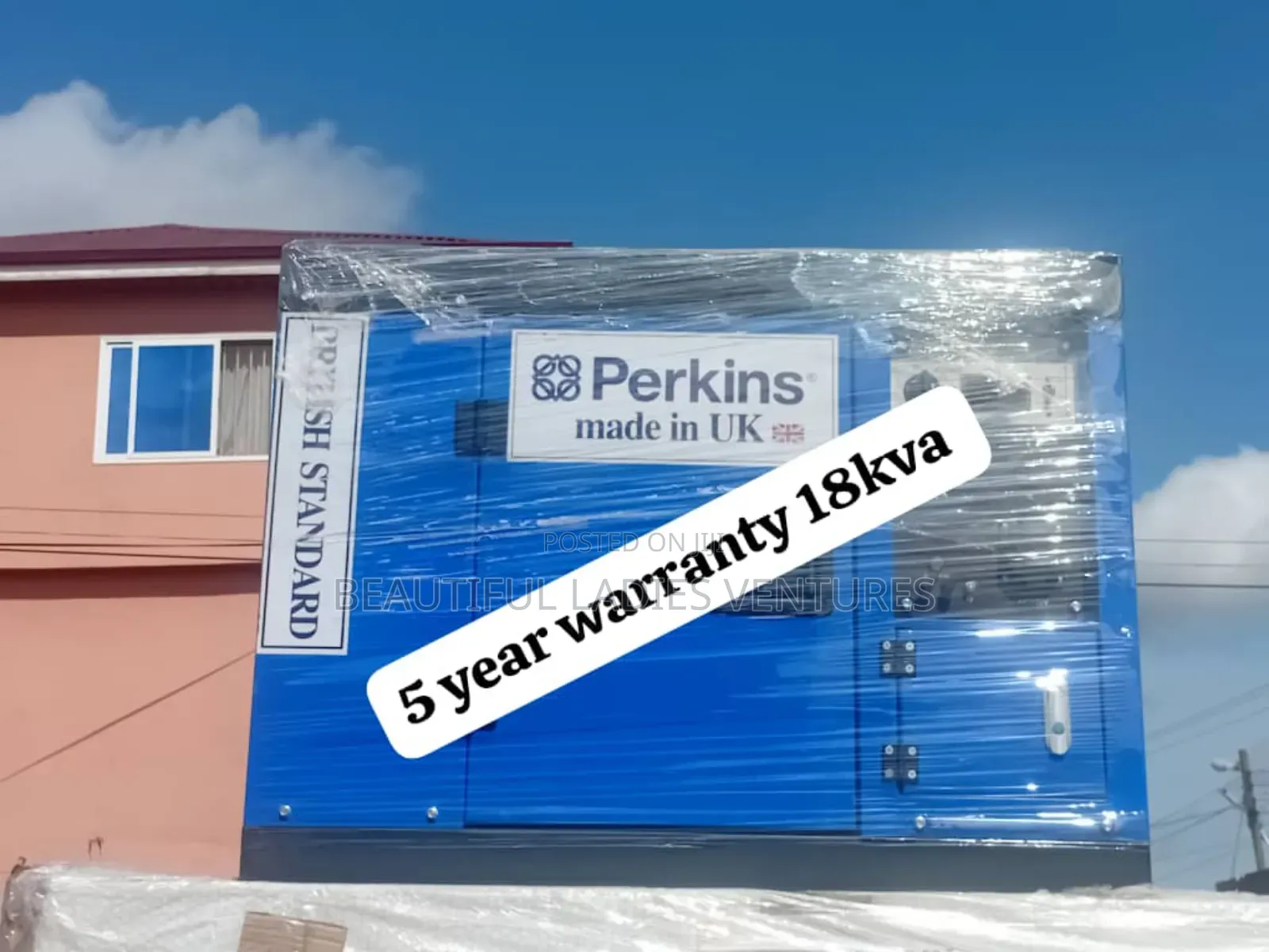 Self Contained 18kva Perkins Diesel Generator 15kw Silent