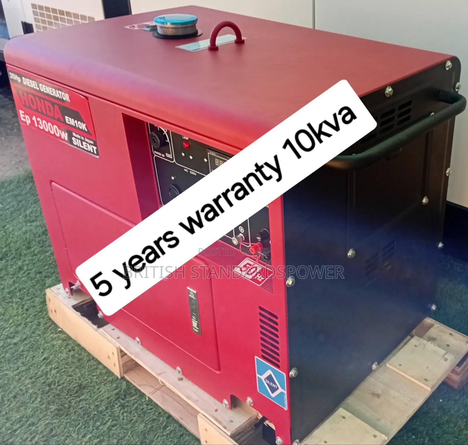 Stable 10kva Silent Honda Diesel Engine