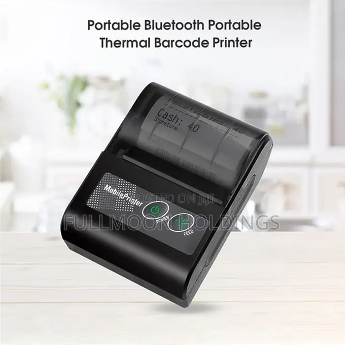 Wireless Thermal Receipt Printer For Shops And Offices