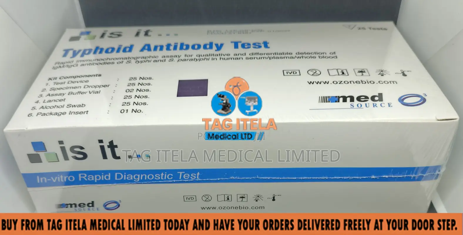 Typhoid Antibody Test (Hospital)