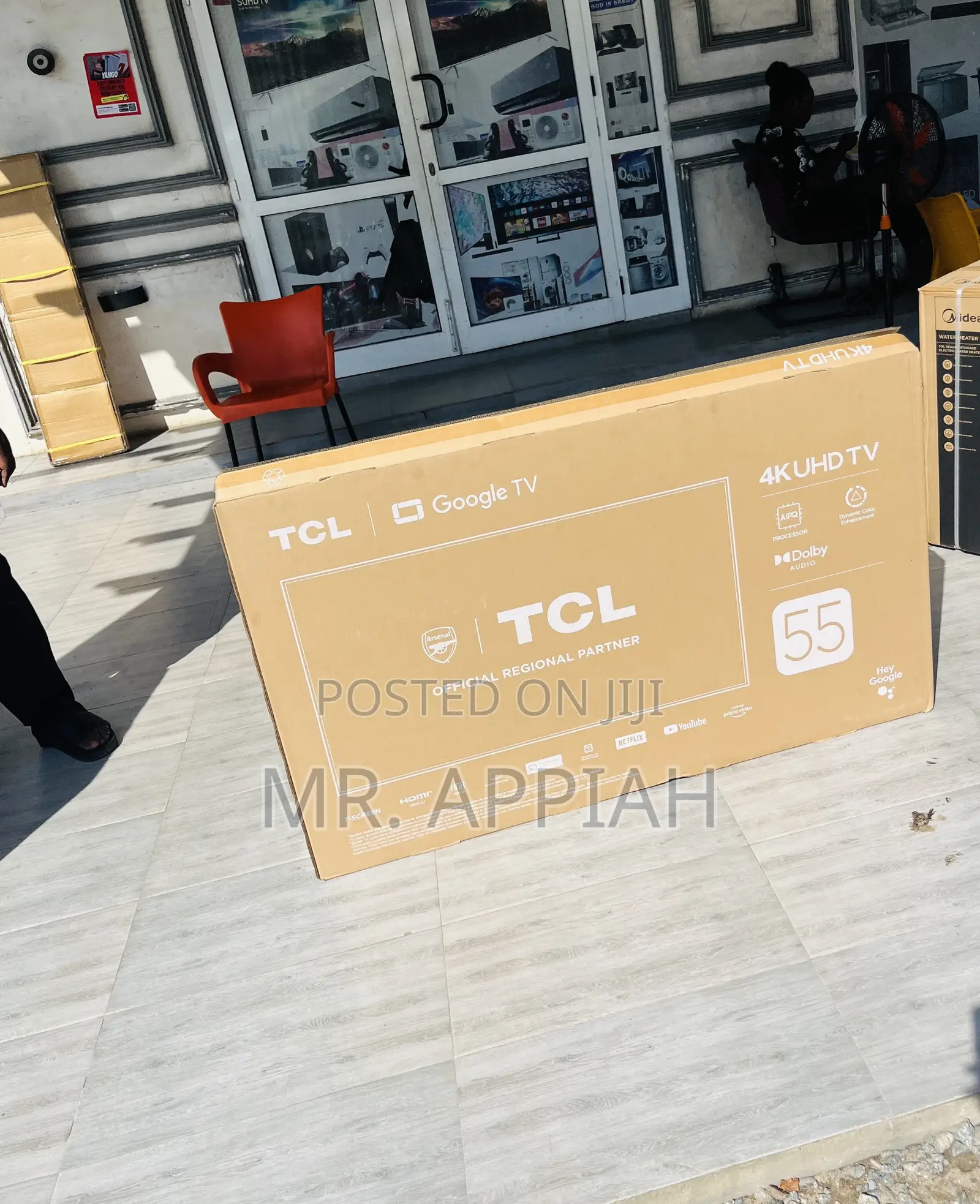 Get Premium TCL 55p735 55 Inch HDR Smart Television.