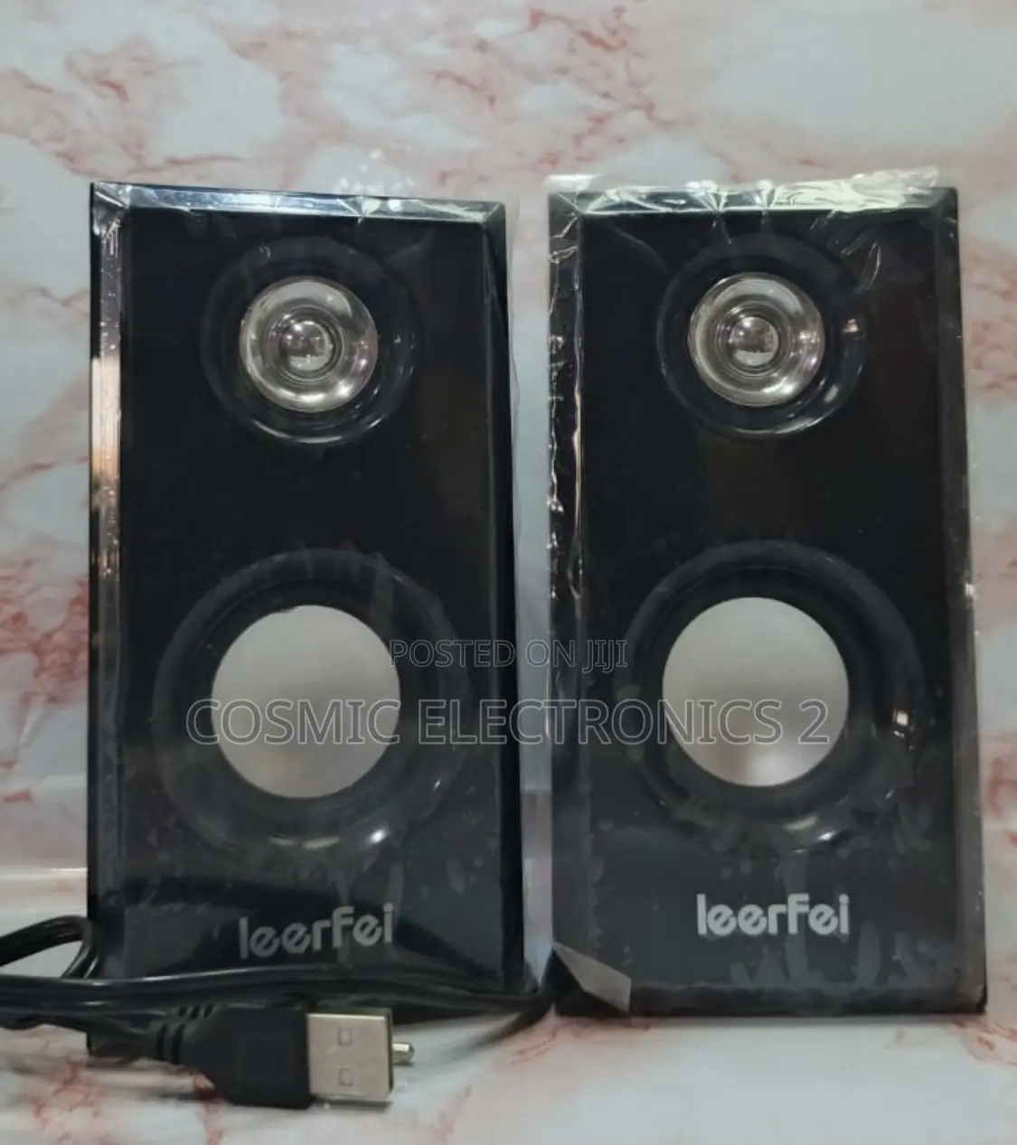 Leerfei Yst-1017 Multimedia Wooden Computer Speaker