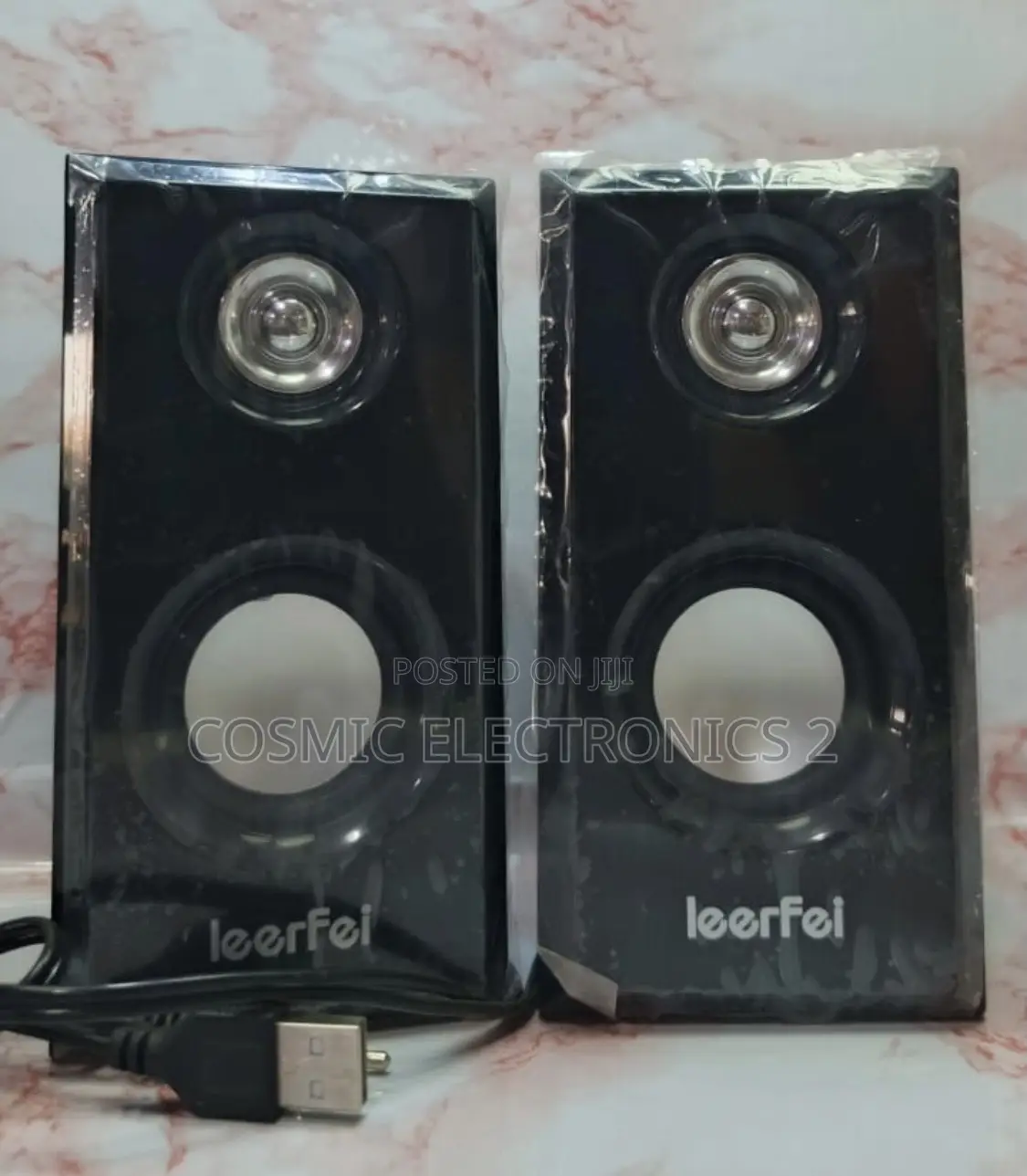 Leerfei Yst-1017 Multimedia Wooden Computer Speaker