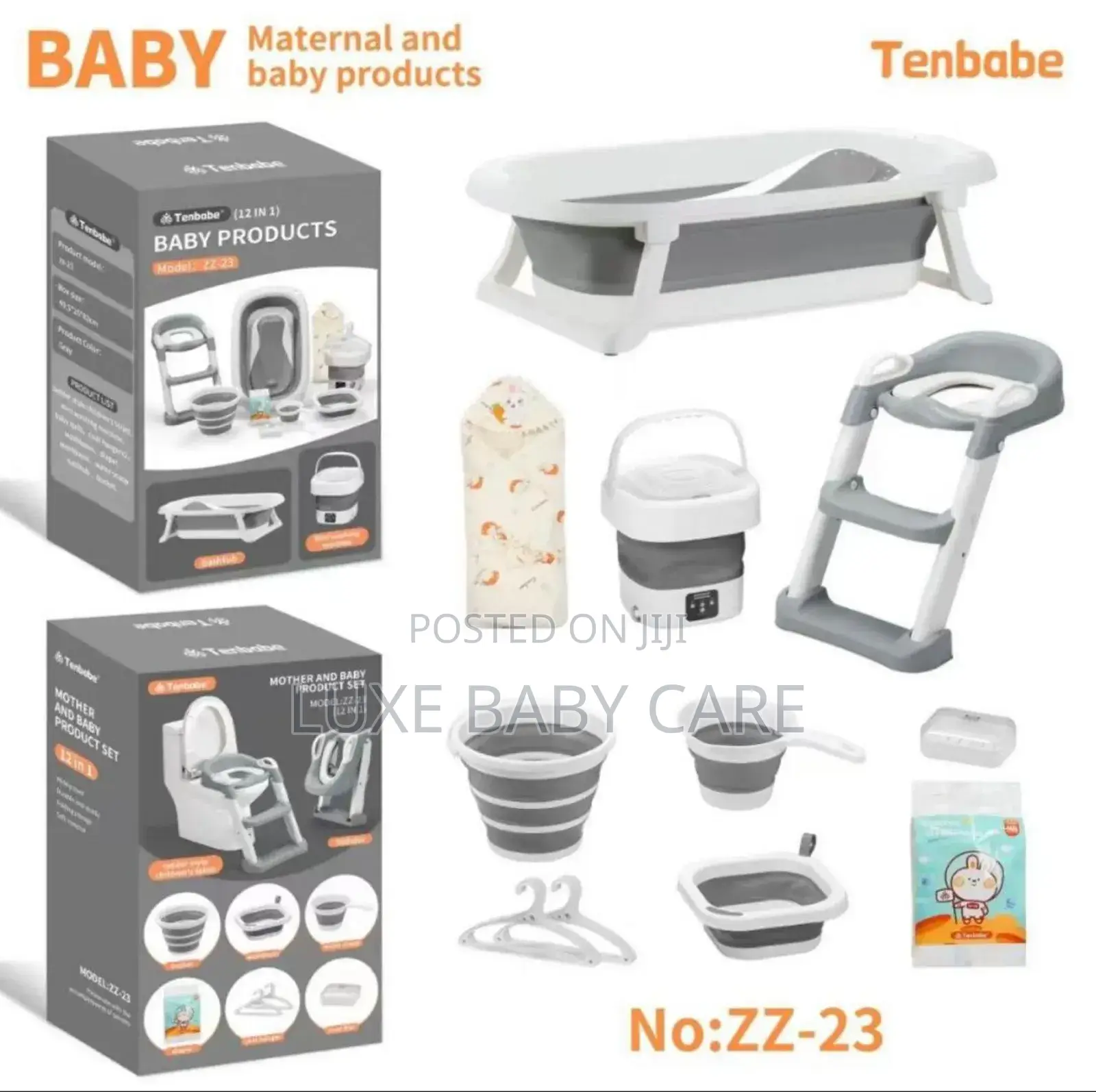 Baby Bath Set With Potty Training Ladder, Washing Machine