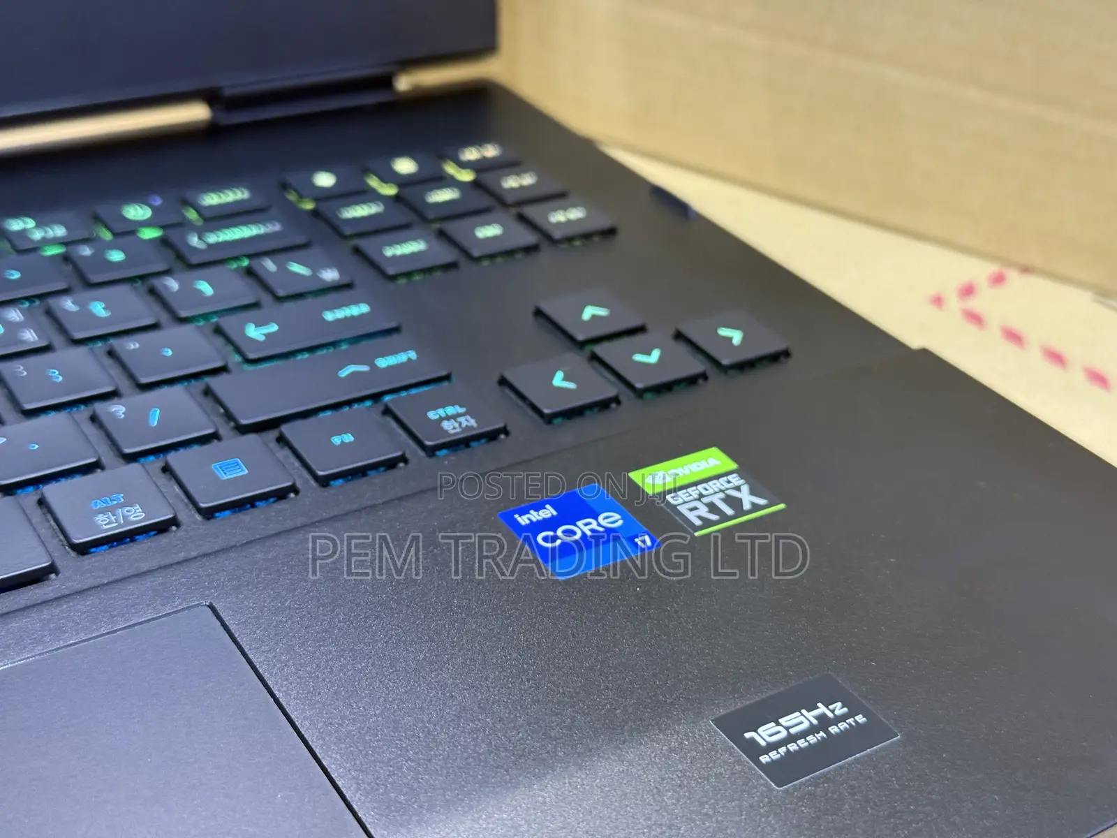 New Laptop HP Omen 17 16GB Intel Core I7 SSD 1T