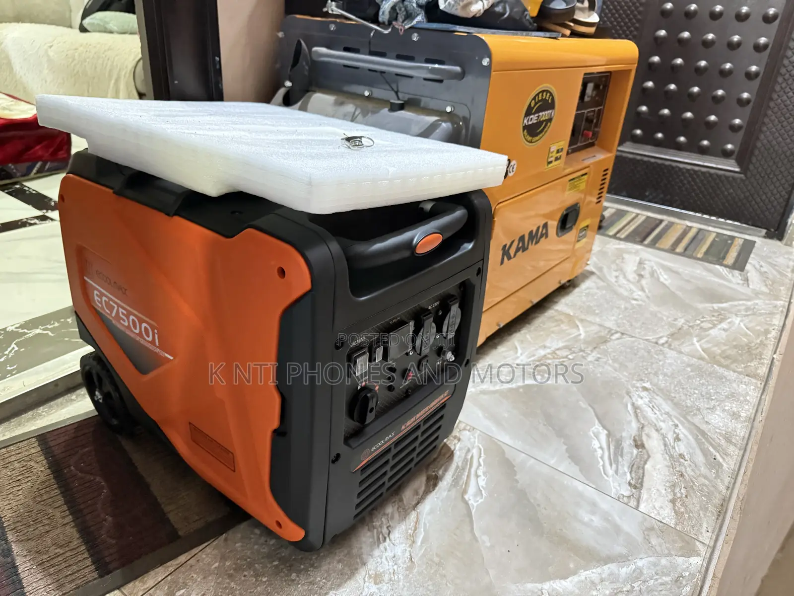 Super Silent Invertible 7.5kva Petrol Generator for Ac Etc