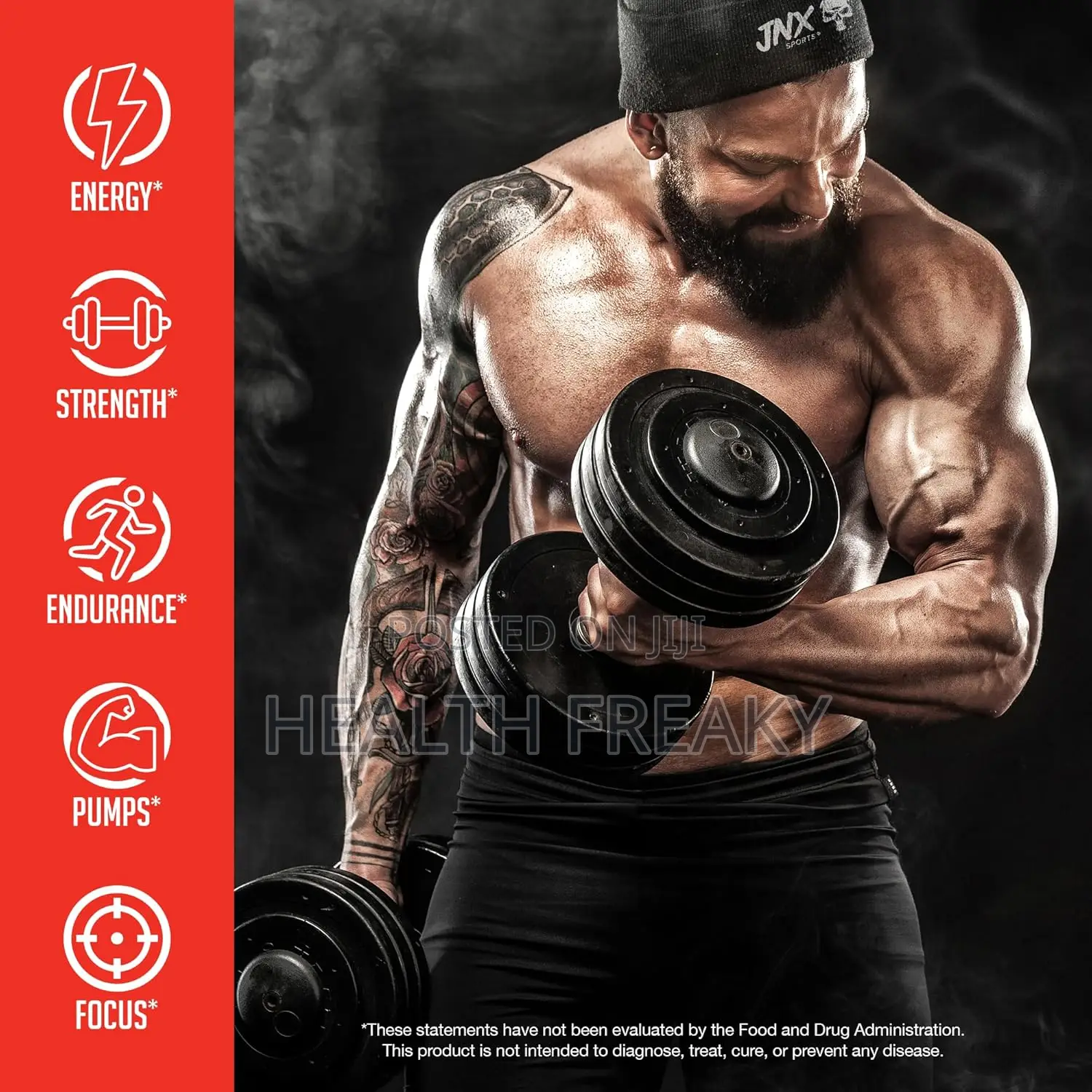 Preworkout the Curse Creatine Strength Energy Muscle Builder