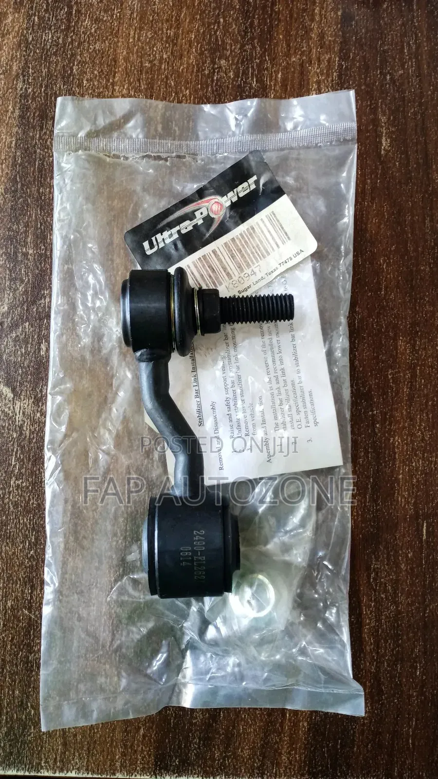10314. Original Ultra Power Stabilizer Bar Link From Usa.