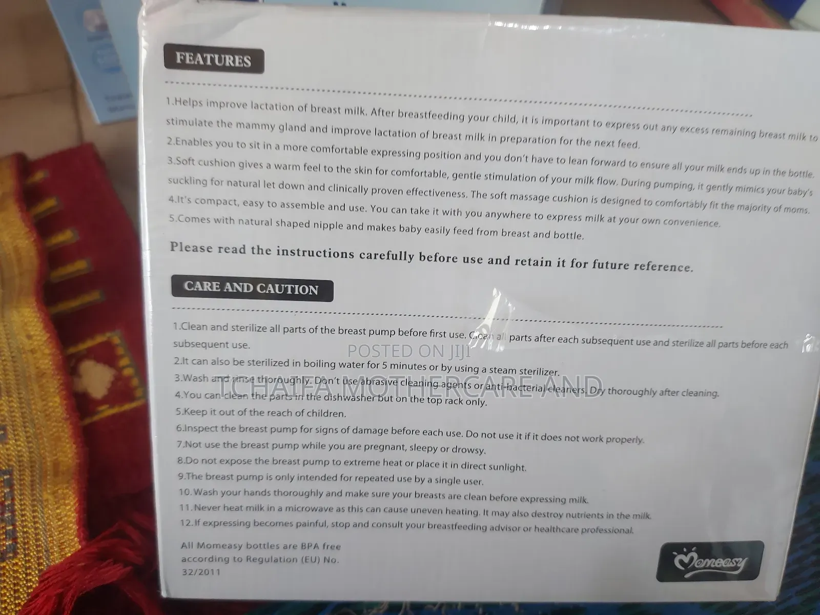 Momeaay Manual Breast Pump