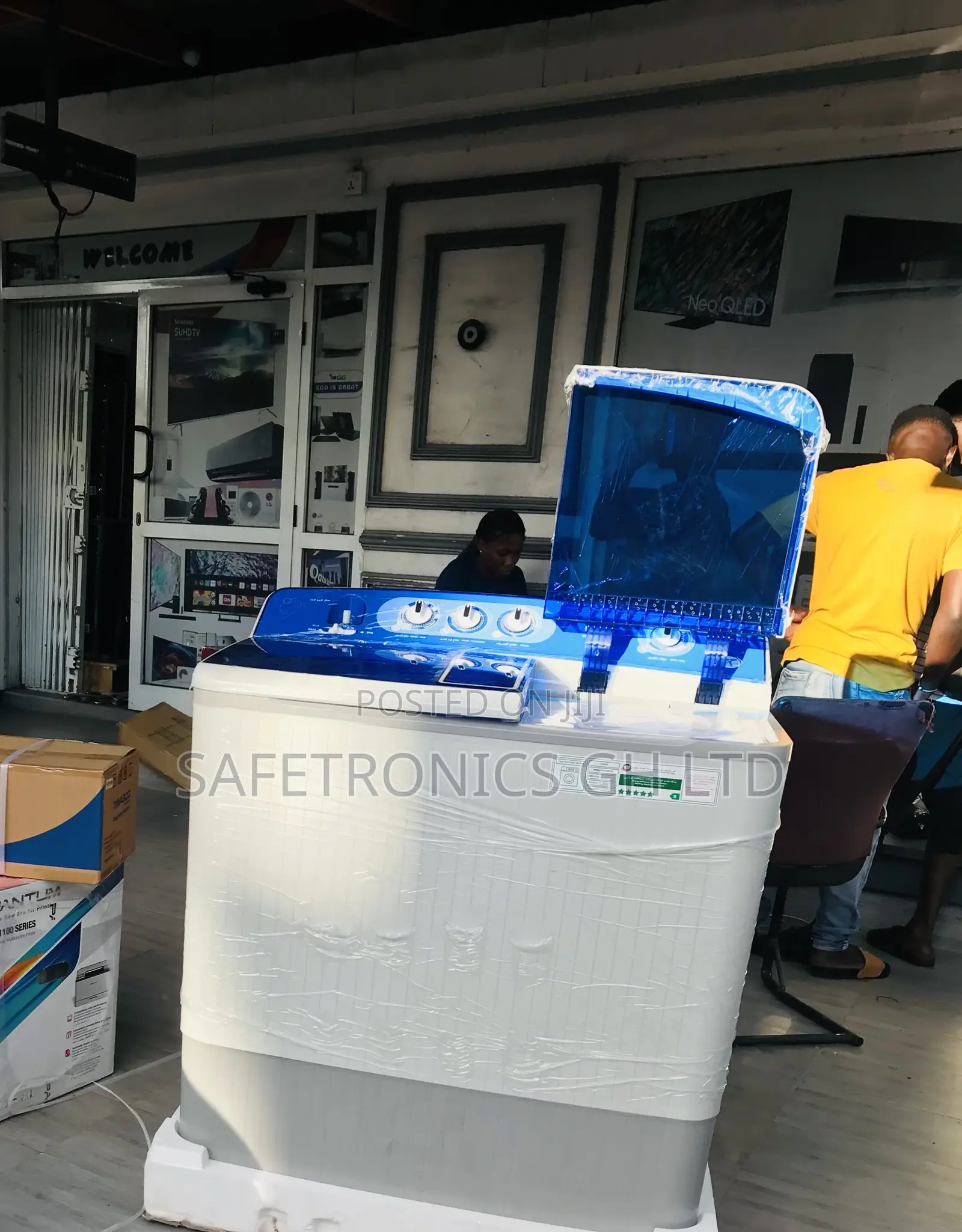 Super Wash Topload Semiauto Haier 18kg Twintub Washer