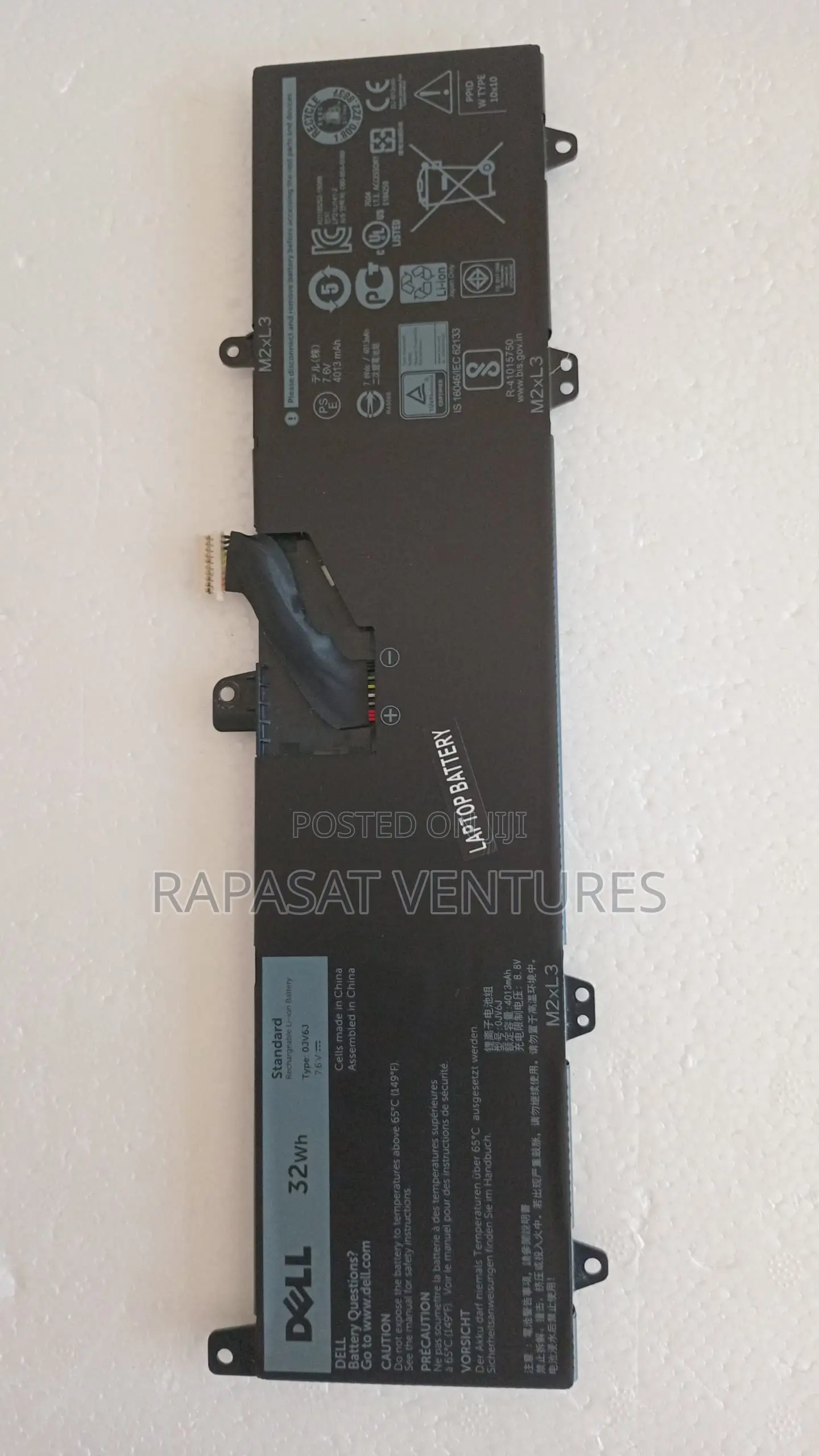 Dell 0jv6j Battery