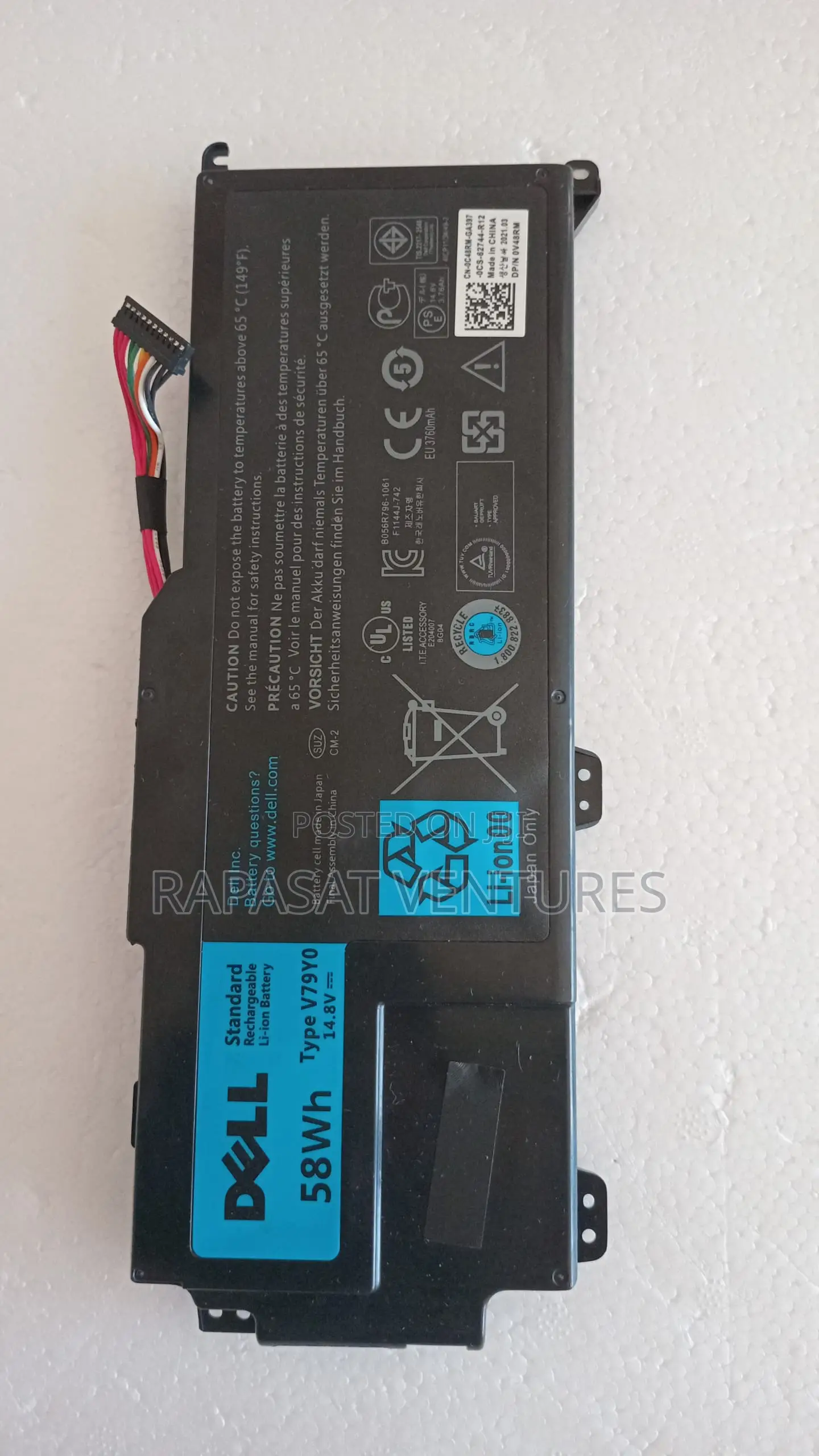 Dell V79y0 Battery