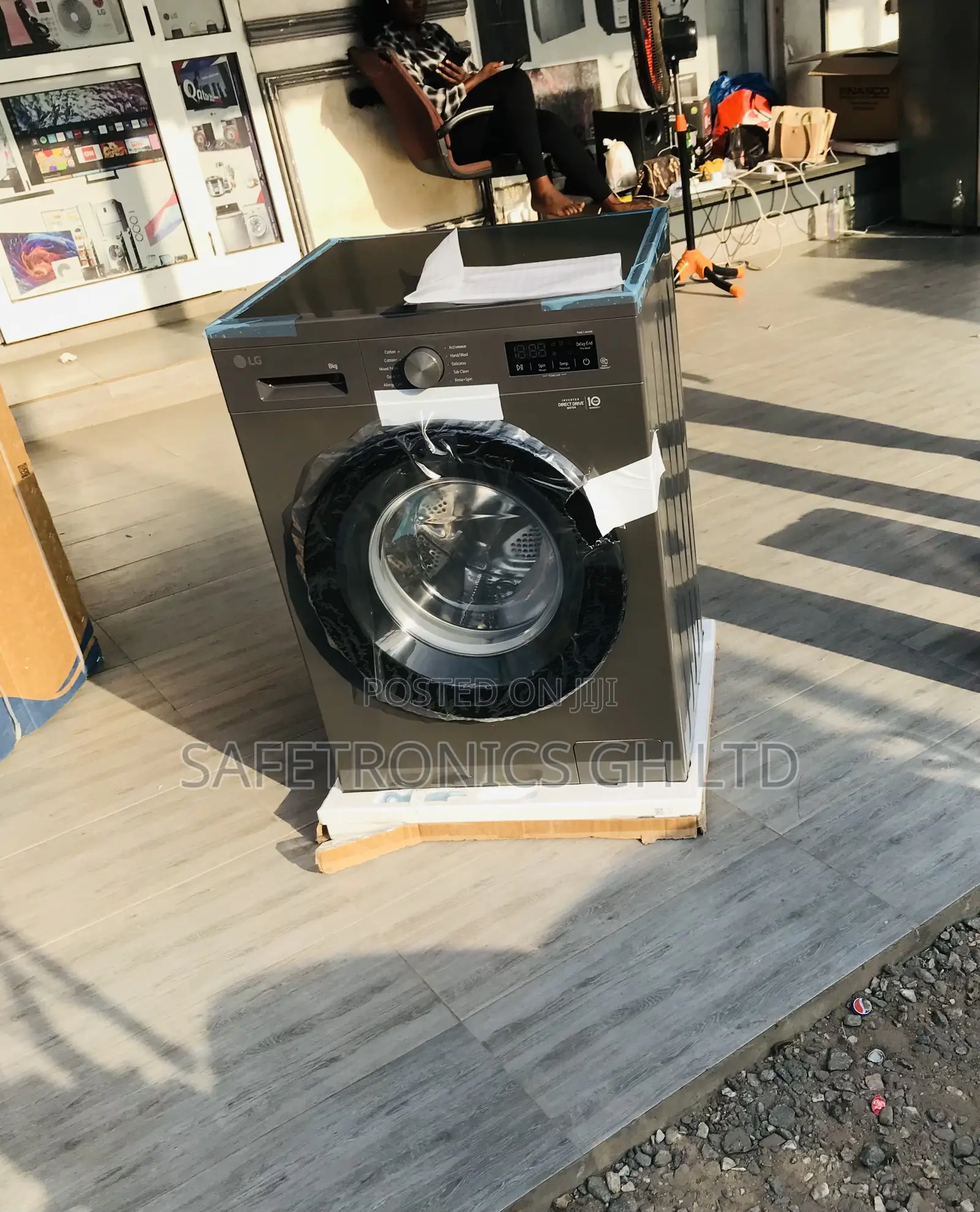 Fast Chilling Lg Fullauto 8kg Inverter Smart Frontload