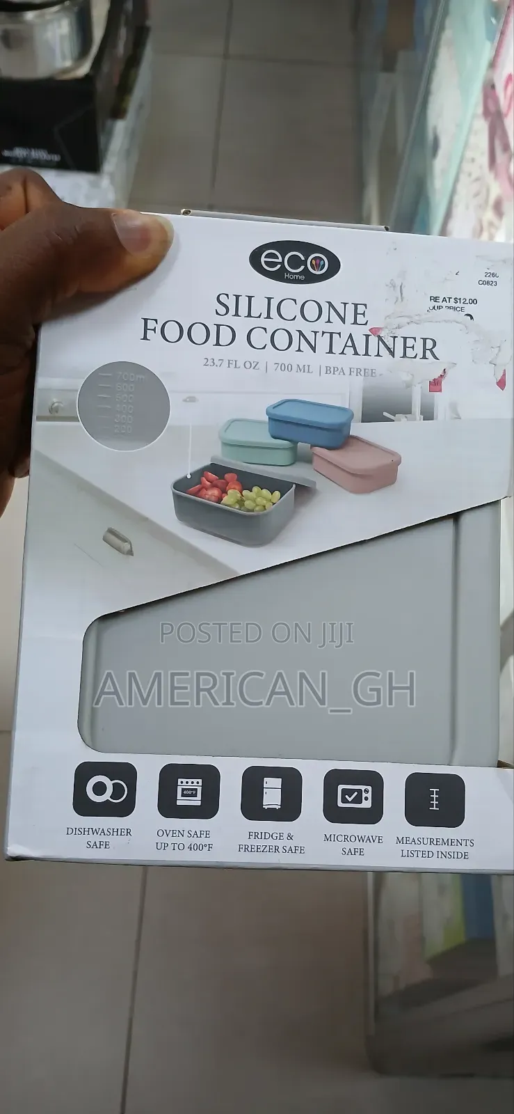 Silicone Food Containe, 700ml