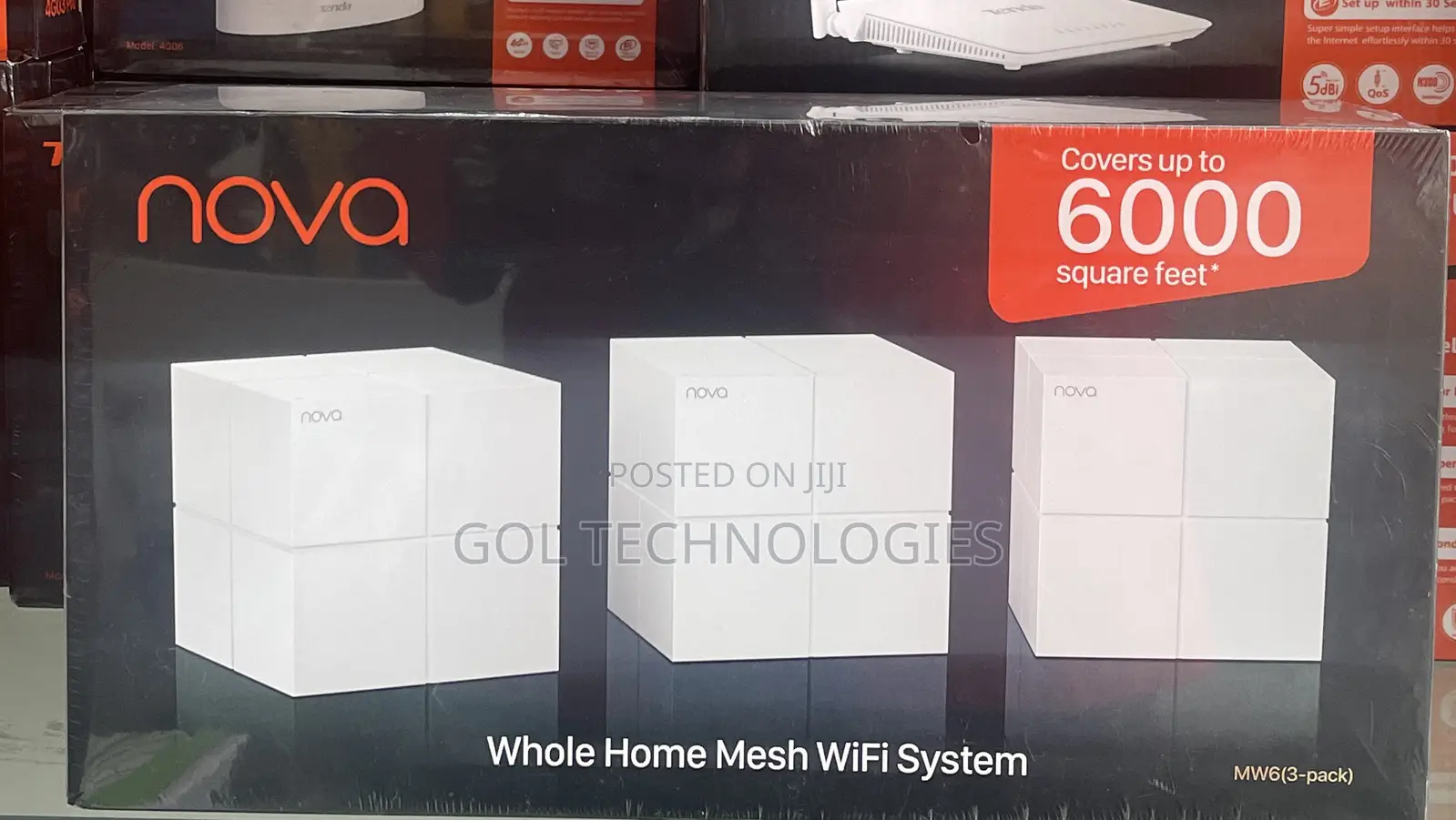 Tenda Wifi Mesh System Whole Home Mw6 (3pak) Nova Mesh