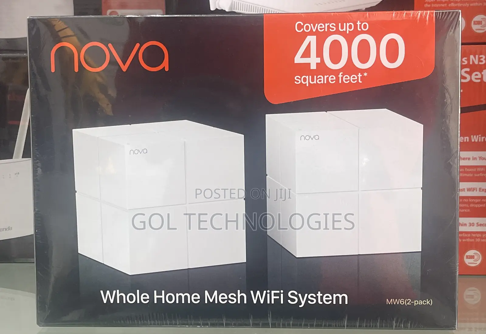 Tenda Access Point 2pack Whole Home Mesh Nova Mw6 (2-Pack)