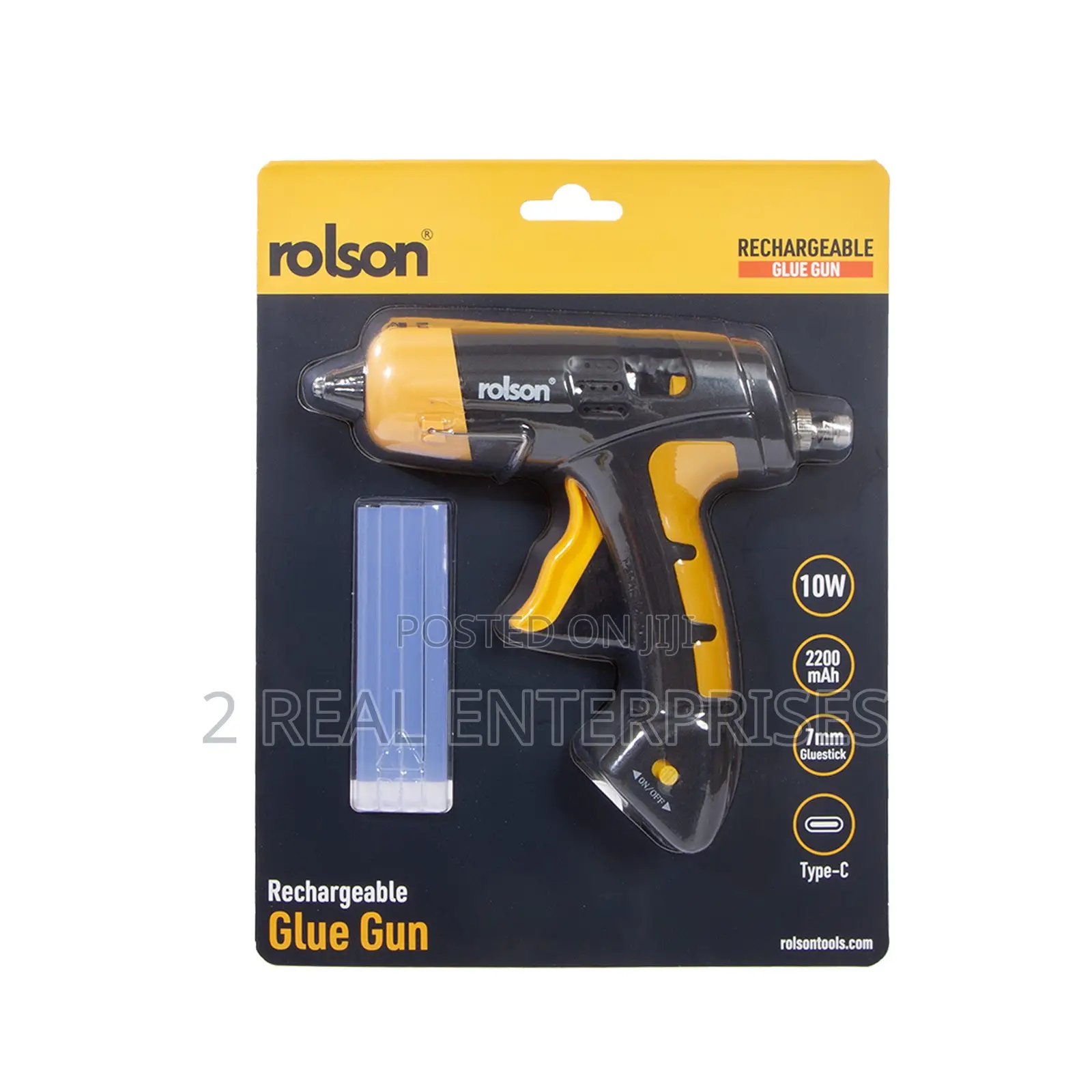 Rolson Rechargeable Glue Gun 10w