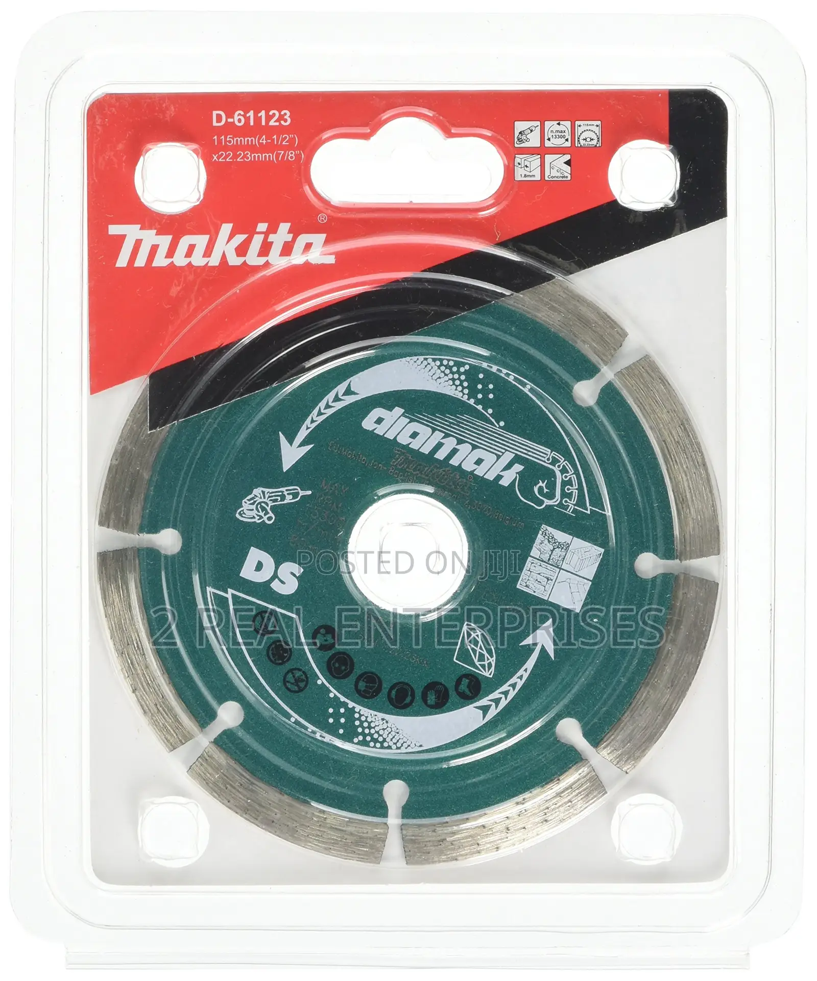 Makita D61123 115mm Angle Grinder Cutting Disc