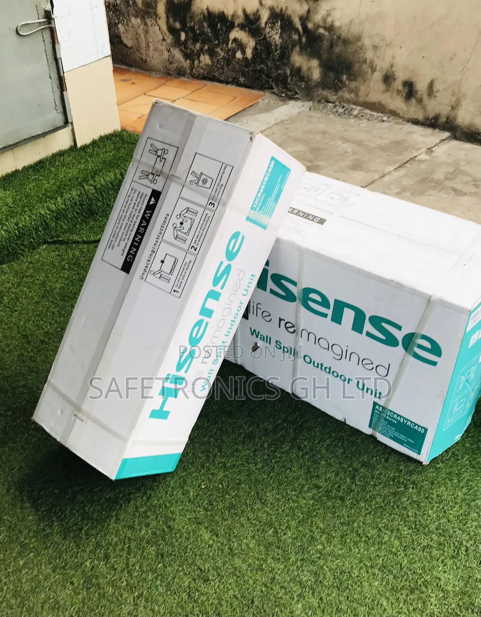 Cool Breeze 1.5 Horsepower Split White Hisense Ac
