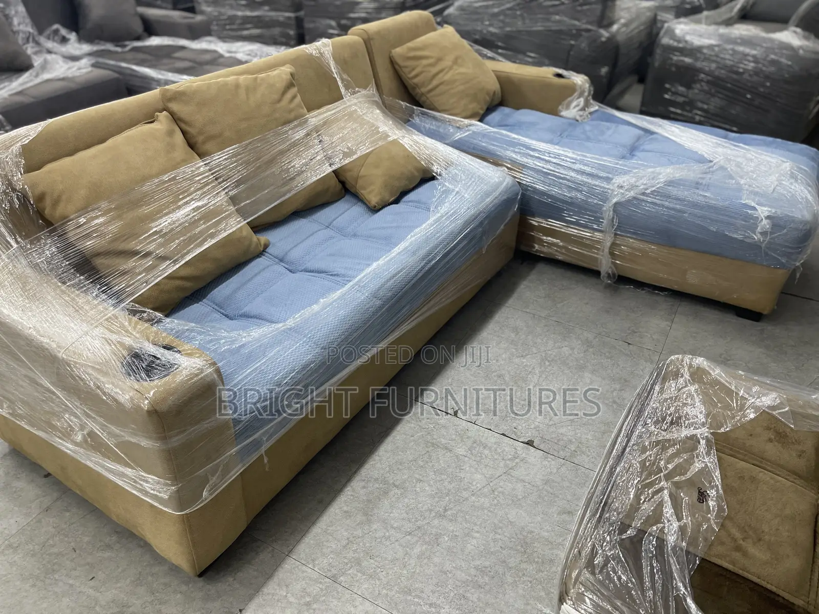 Turkish L Shape Sofa Available for a Cool Price
