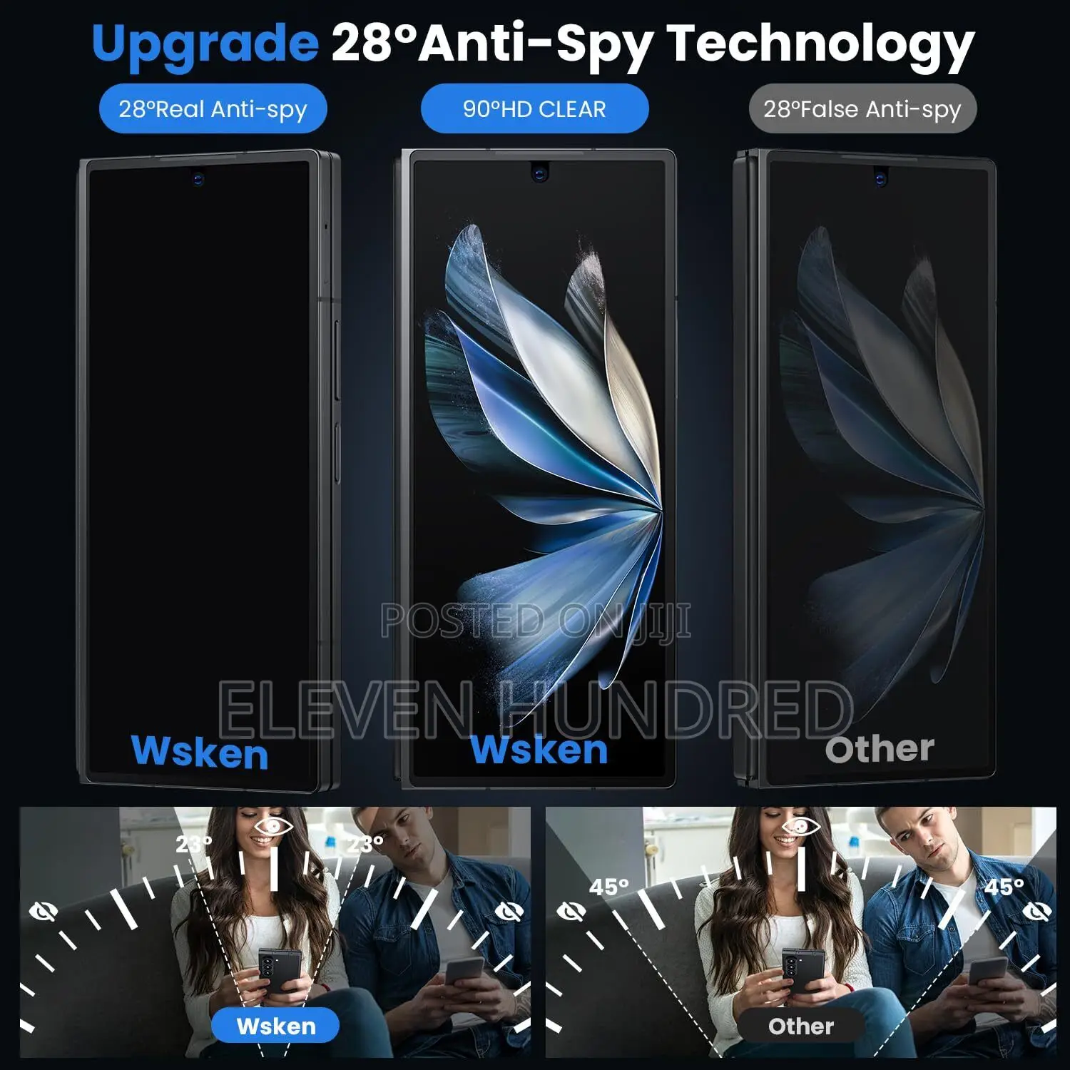 Fold 6 Privacy Screen Protector