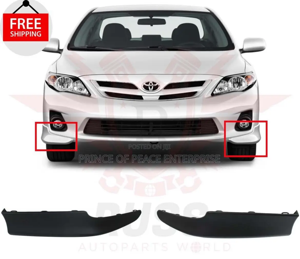 Toyota Corolla Sports 2012 2013 Front Bumper Spoilers Pair