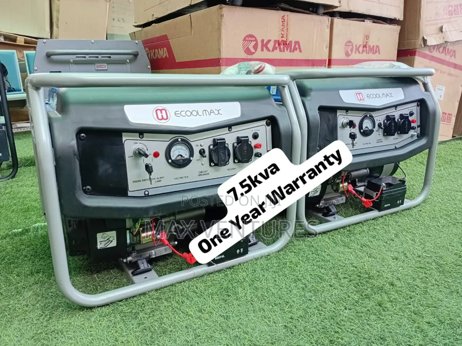 Smart Key Start 7.5kva Petrol Generator