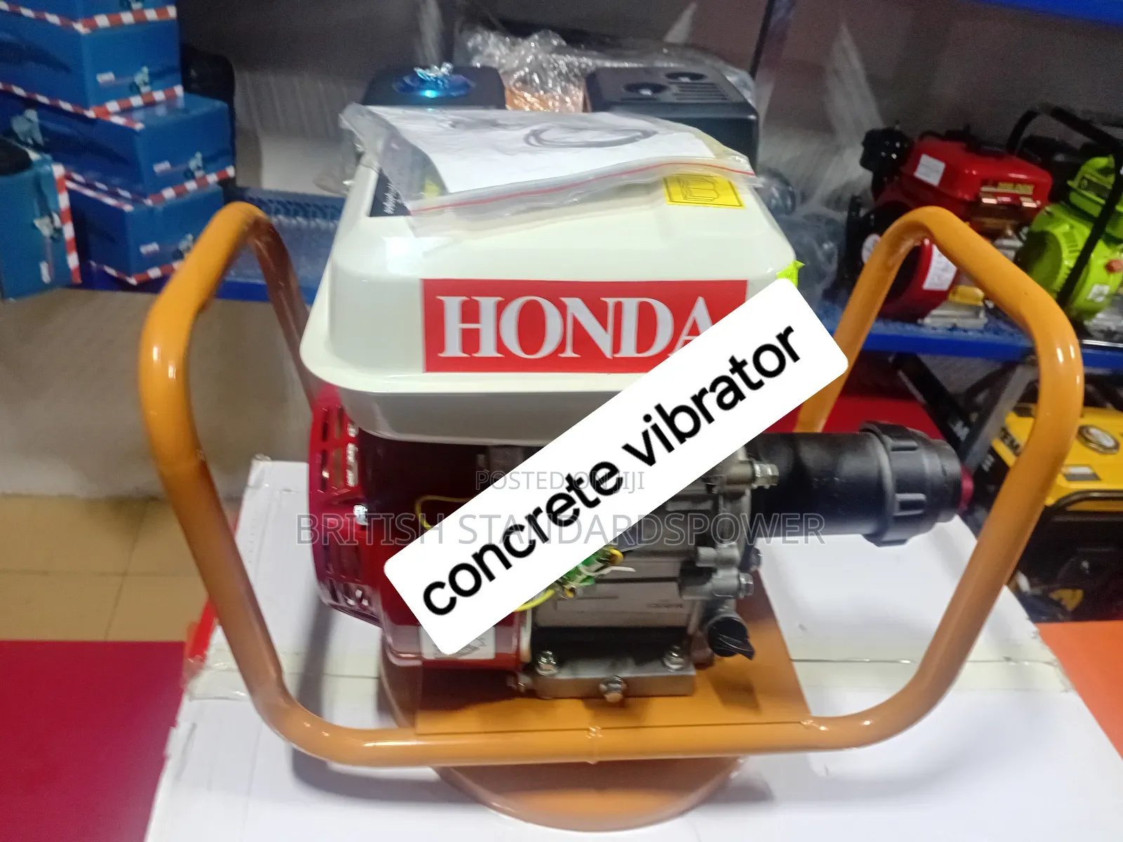 Power Source Concrete Vibrator