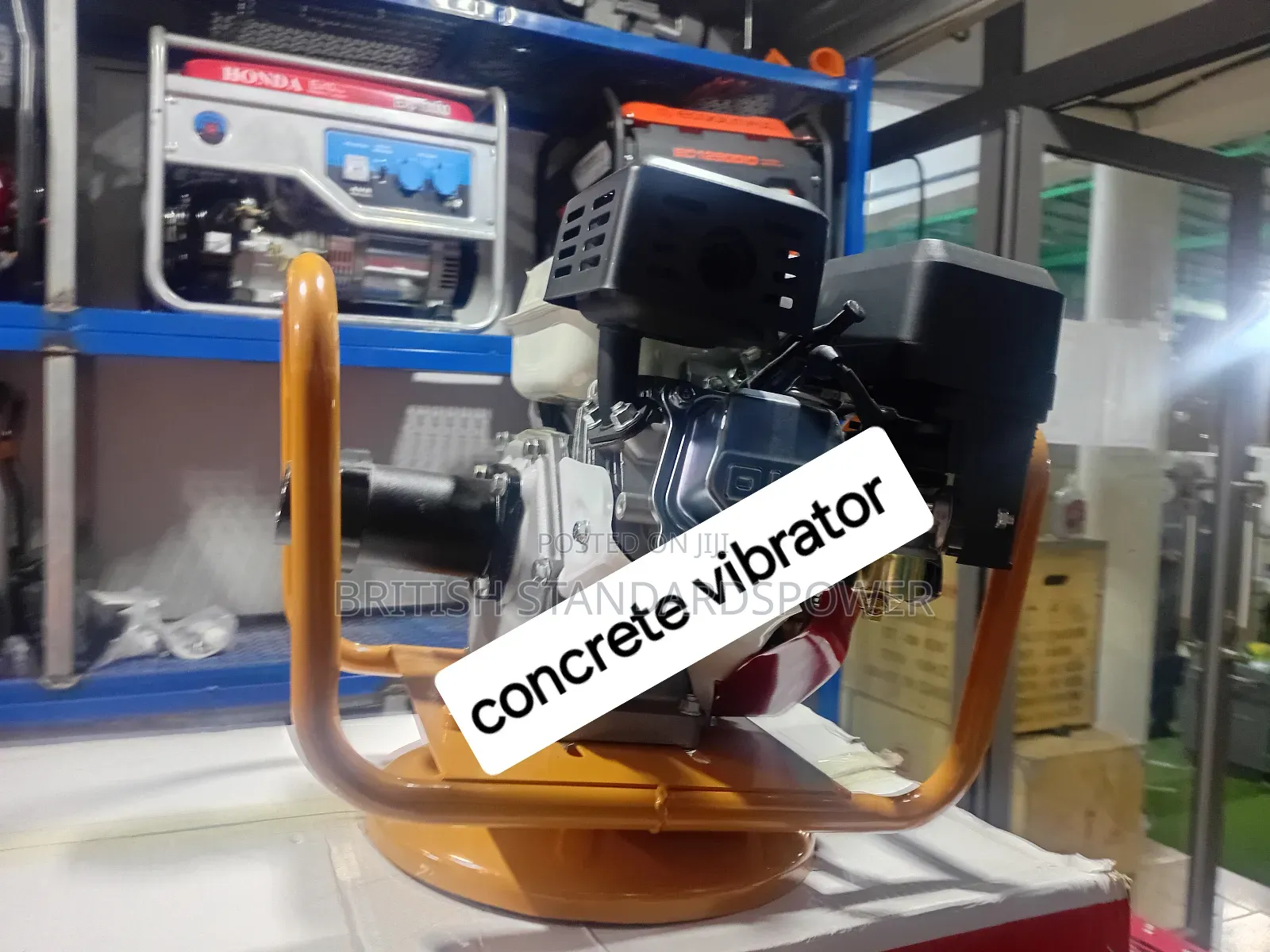 Easy Start 6.5hp Petrol Concrete Vibrator