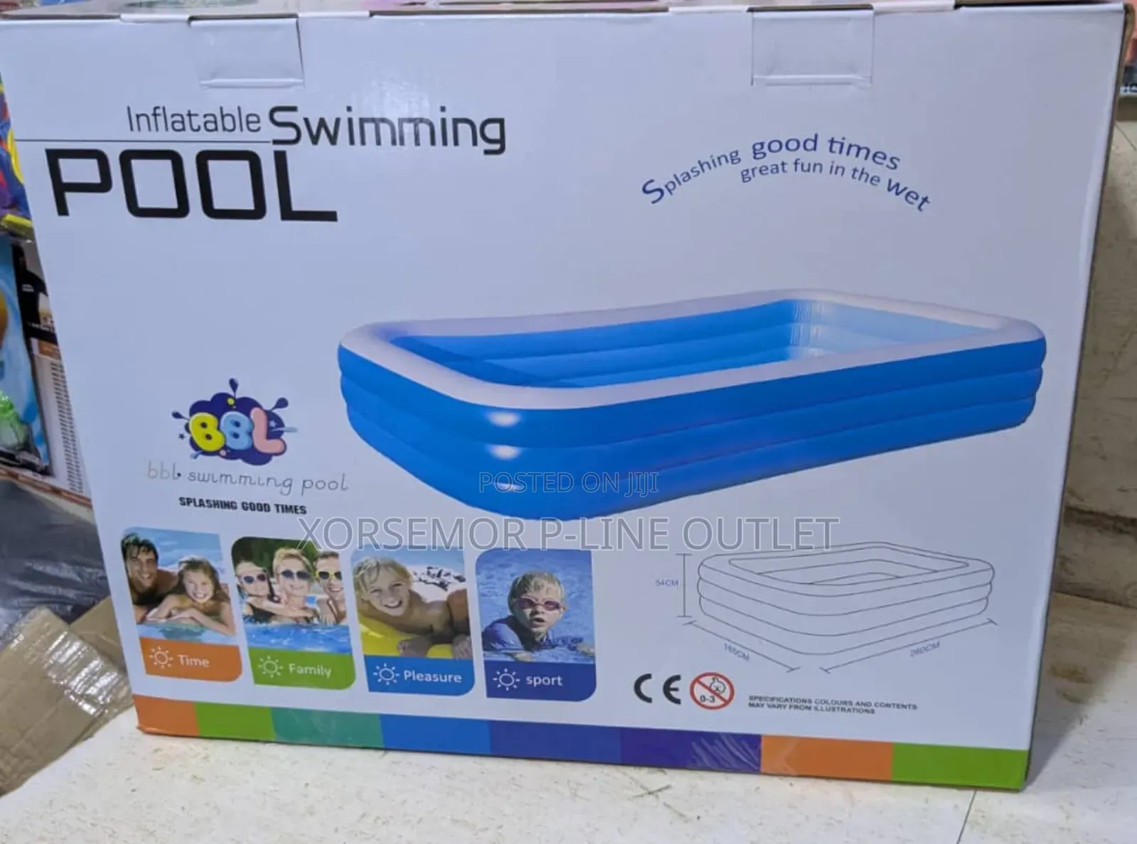 BBL Inflatable Swimming Pool