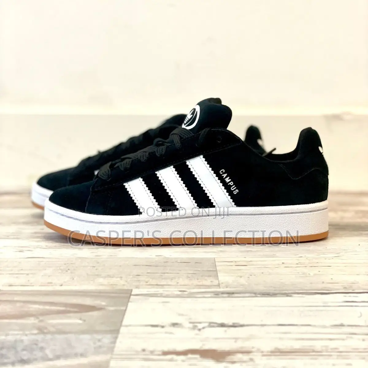 Adidas Campus 00s Black White Gum