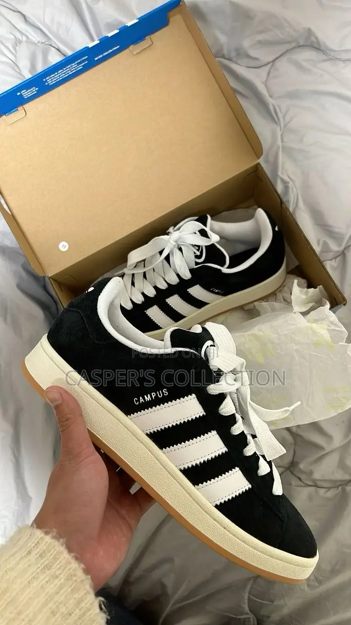 Adidas Campus 00s Black White Gum
