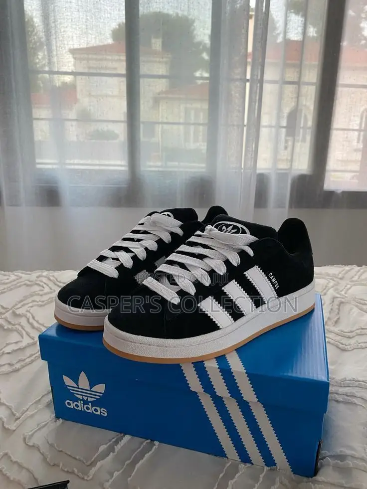 Adidas Campus 00s Black White Gum