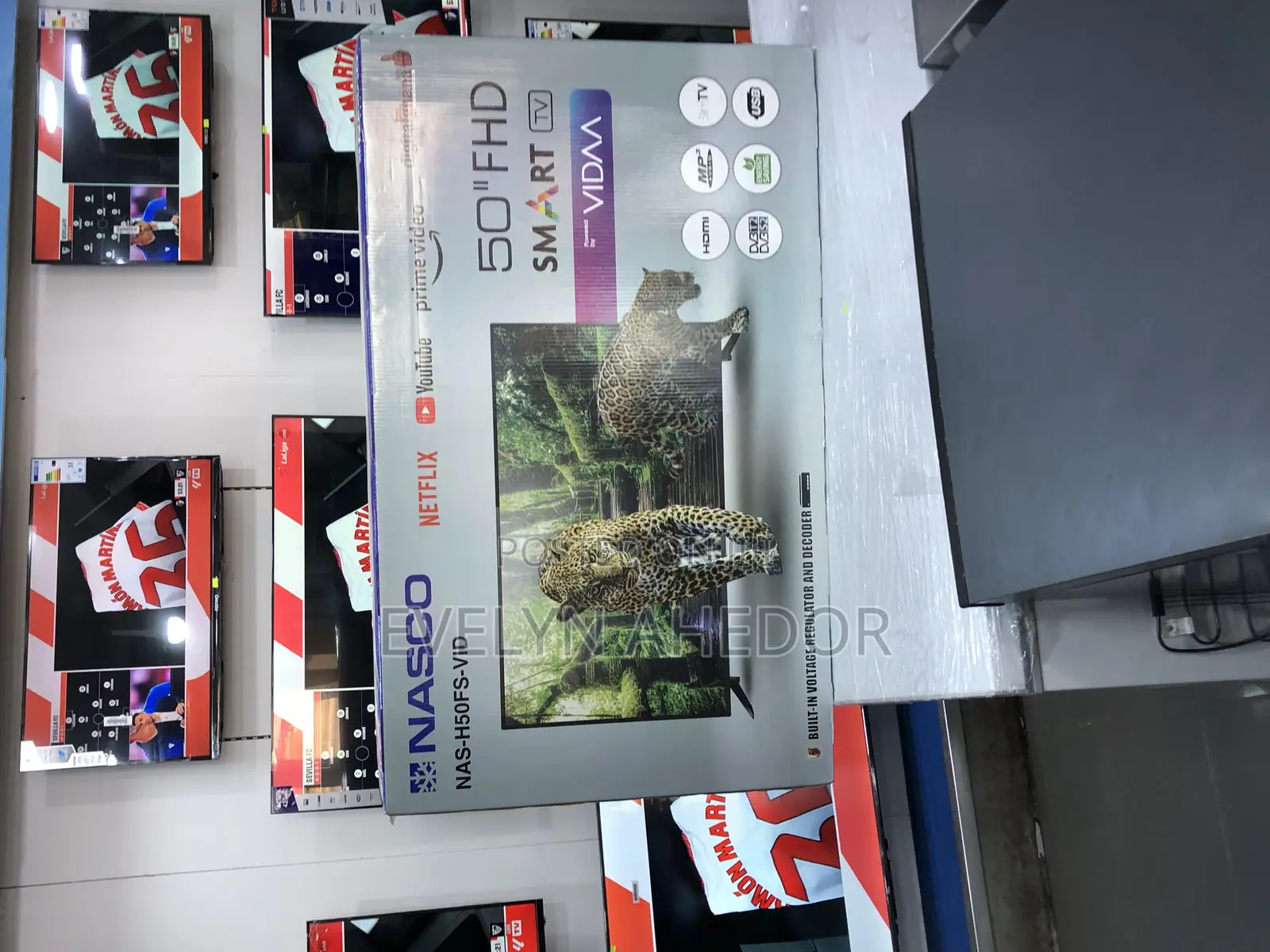 Nasco 50 Inches Tv Smart Brand New Available as Seen