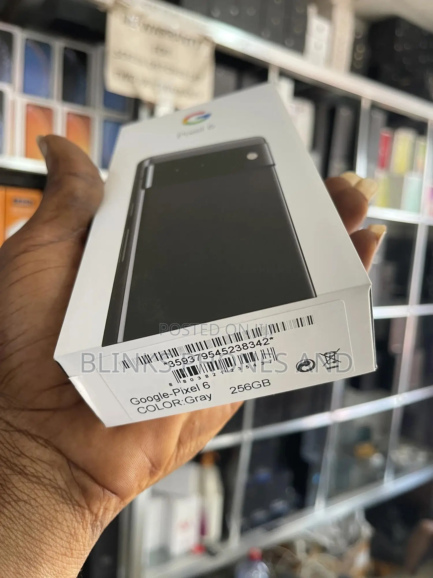 New Google Pixel 6 256 GB Gray