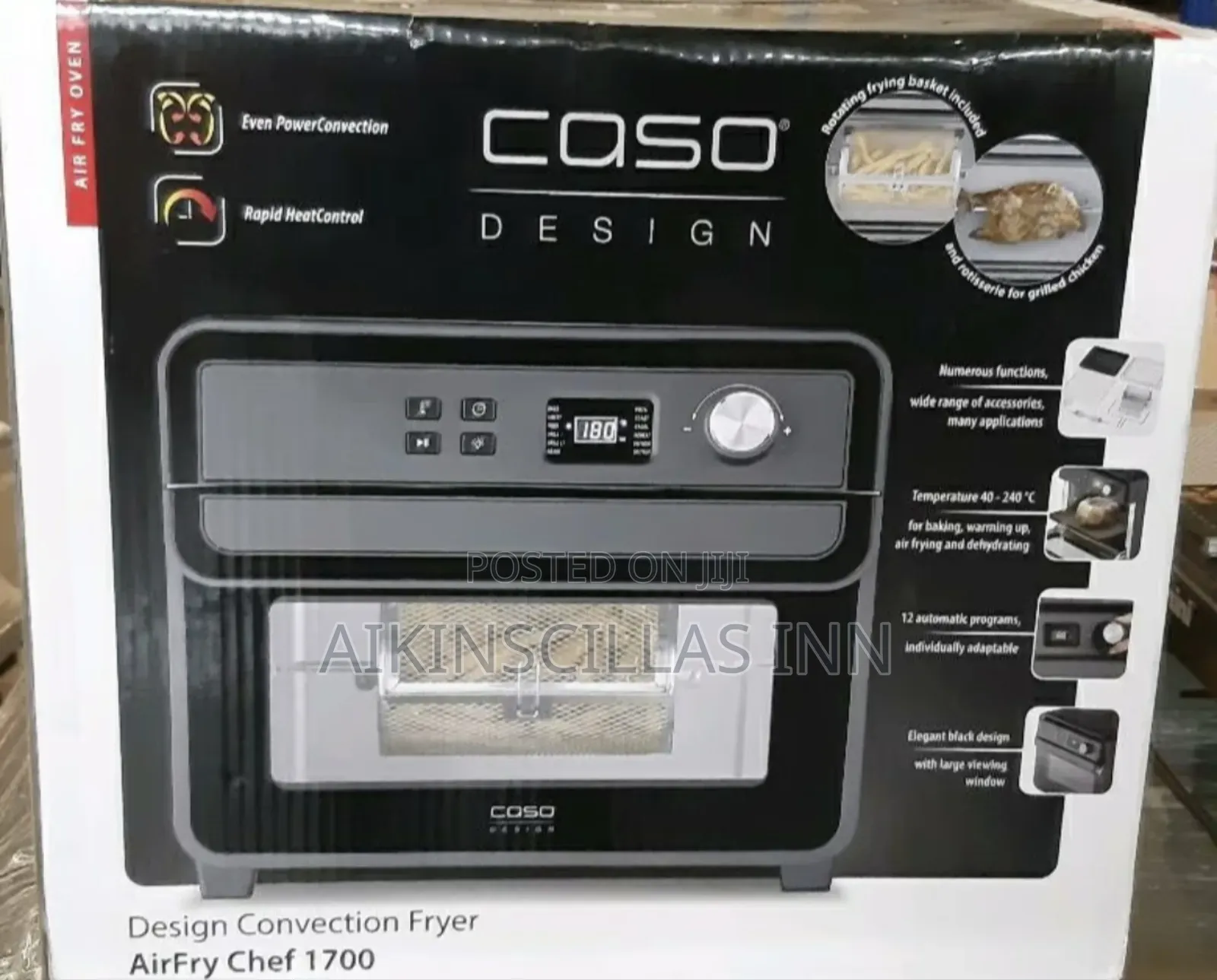 Caso Germany 22l Airfryer Chef 1700 Series(22l)