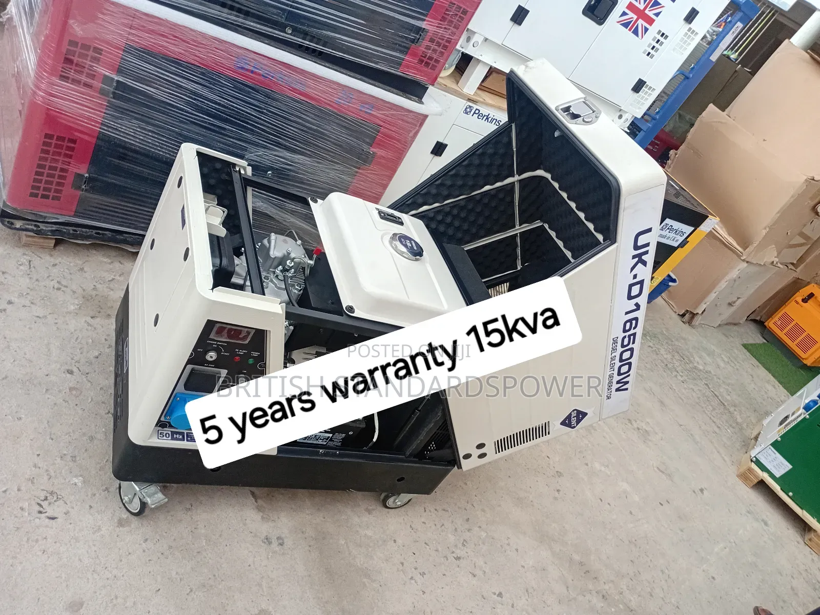 Weather Resistant 15kva Silent Diesel Genset