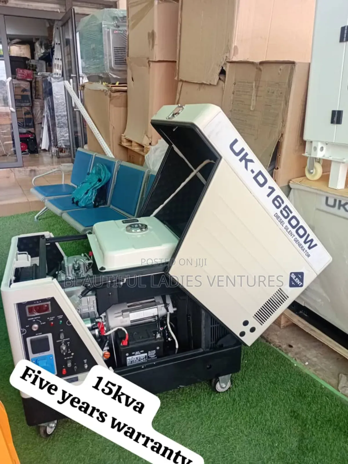 Uk-D 15kva 16500watts Diesel Generator Compact Design Uk