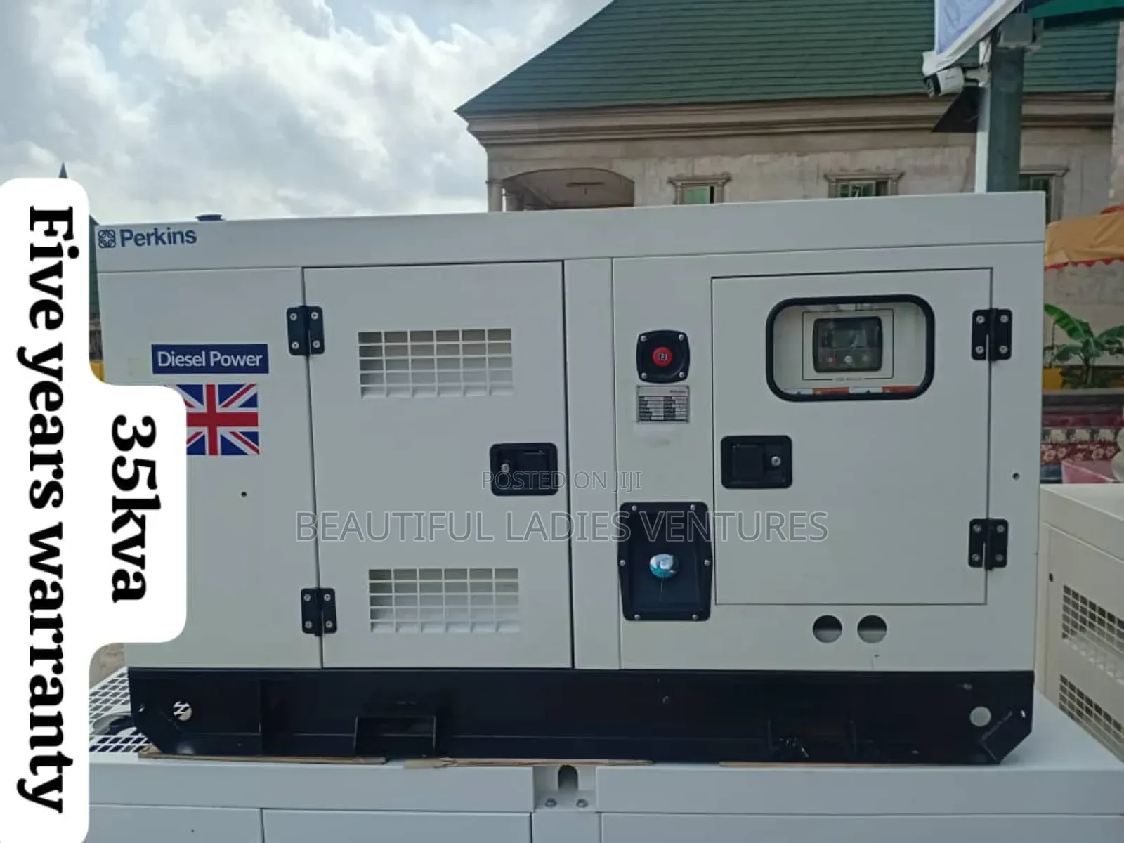 Perkins 34kva 30000watts Diesel Generator Compact Design Uk