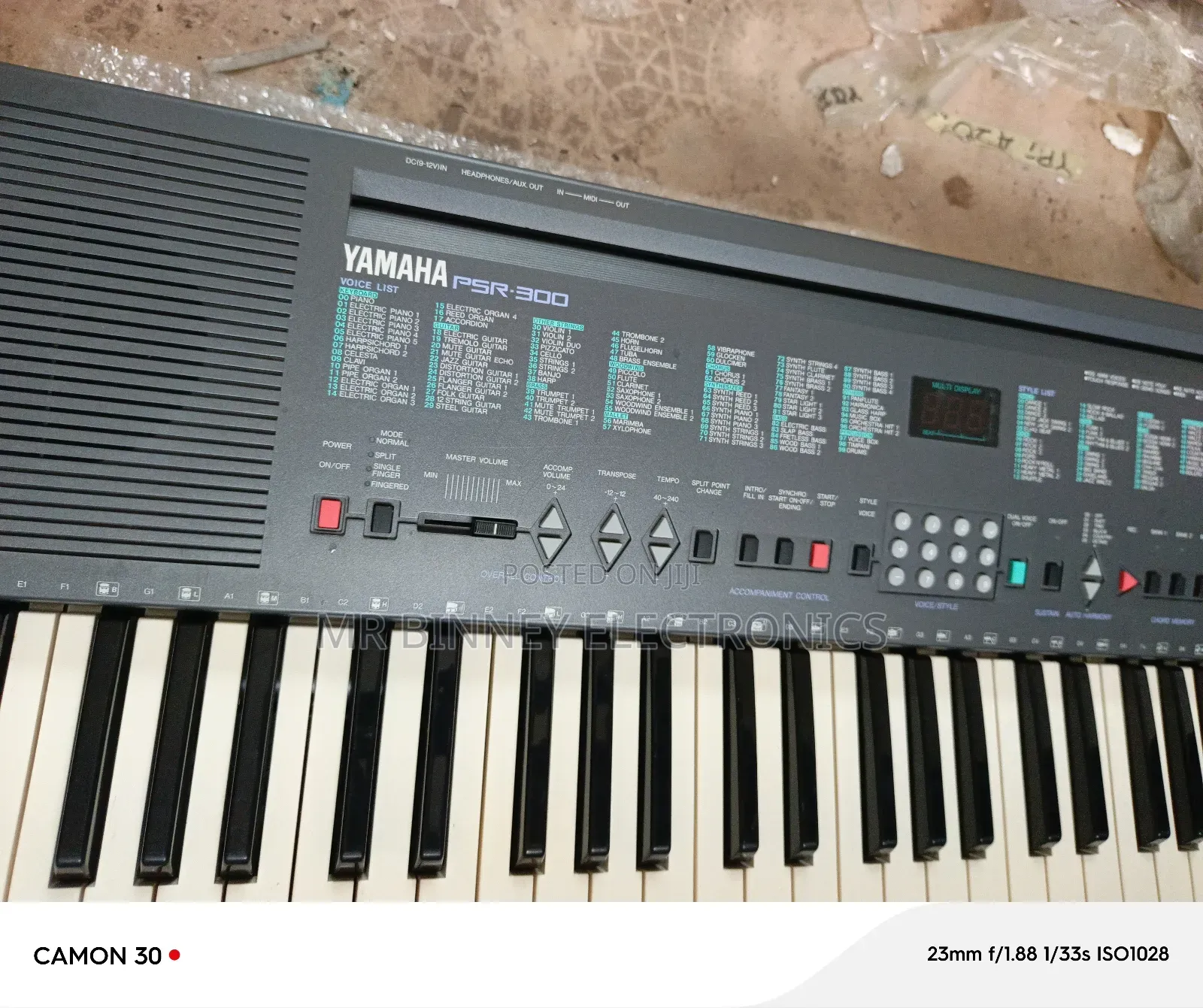 Yamaha Psr300