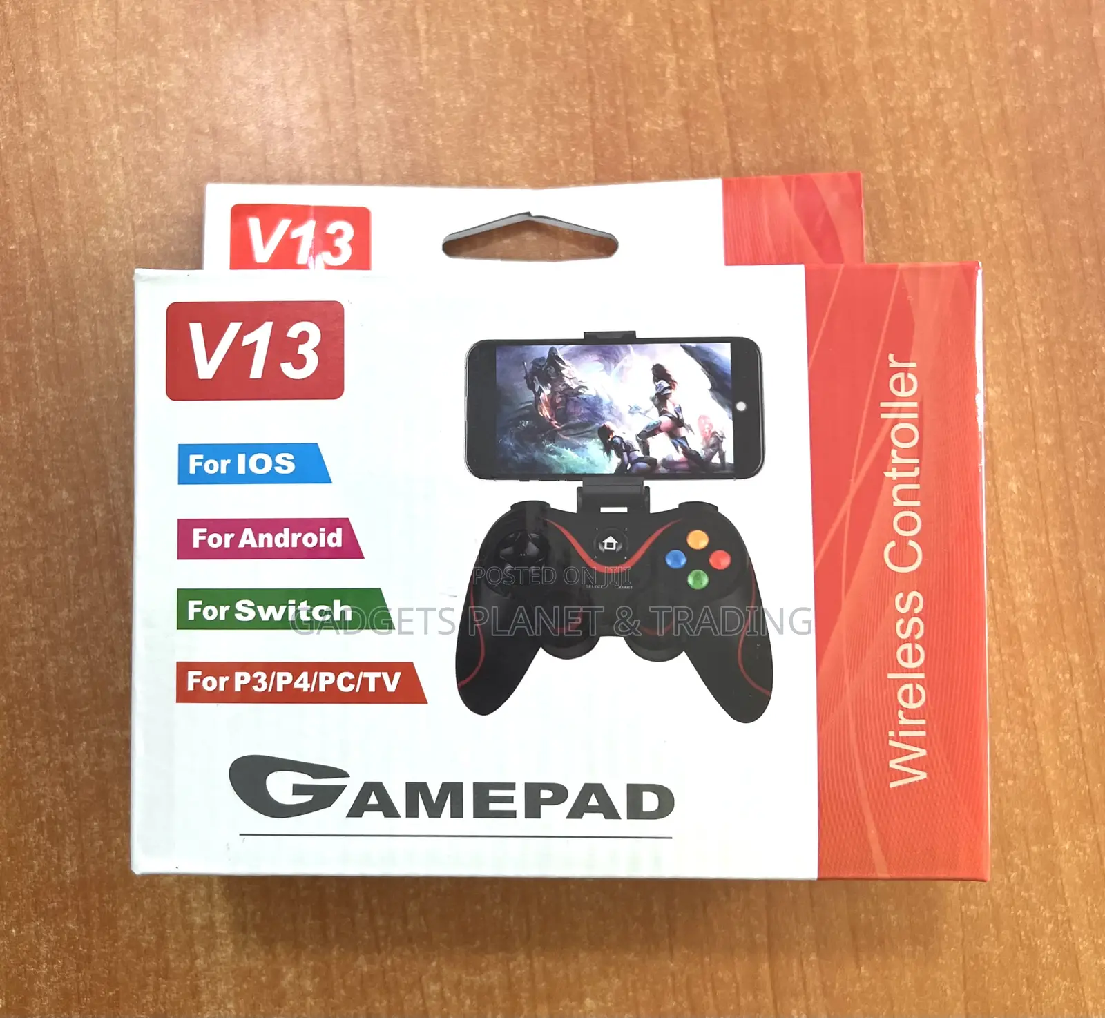 V13 Bluetooth Wireless Game Controller Pad